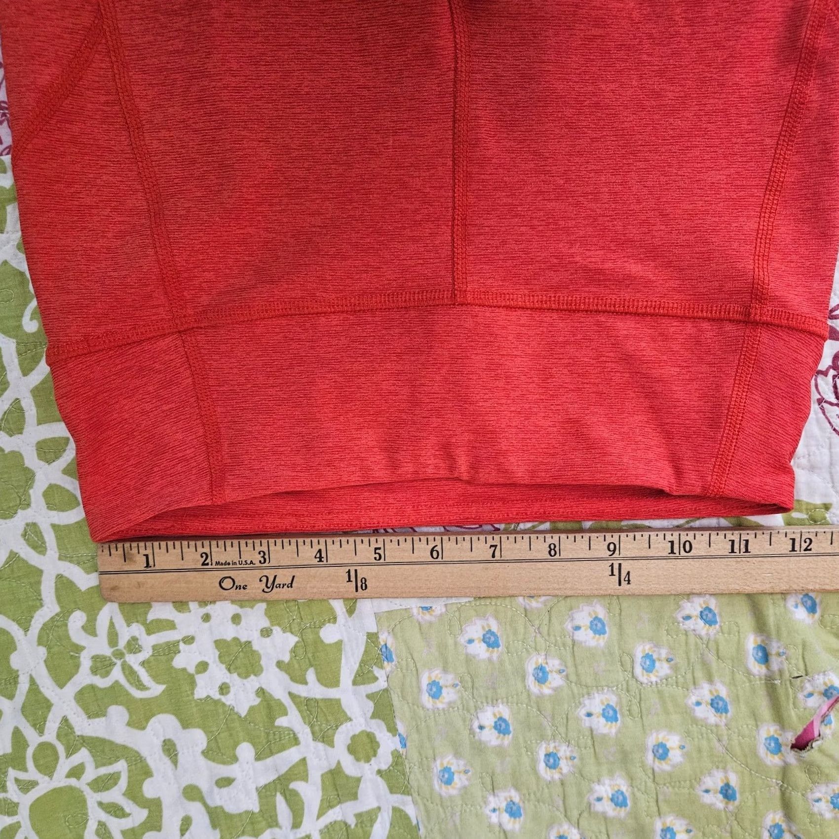 Vintage Active Women's Biker Shorts Stripes Red XS Casual Athletic Poly Spandex 4-Way Stretch Adjustable Waist Pro-Oversize No-Show Size 26" / US 2 / IT 38 - 4 Thumbnail