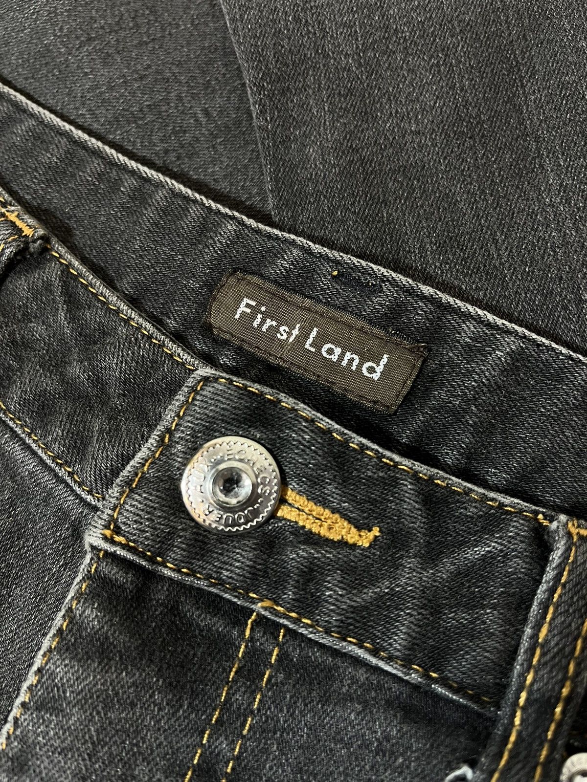 Hysteric Glamour × If Six Was Nine × Japanese Brand Jouer Aux Echecs japan floral embroidery flare denim Size US 27 - 7 Thumbnail