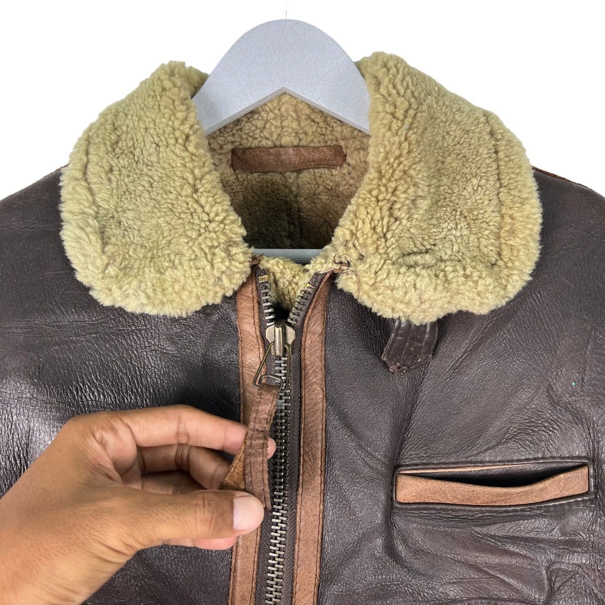 45rpm 🔥 ARCHIVES 45rpm KIRO HIRATA CROP LEATHER SHEARLING JACKET Size US S / EU 44-46 / 1 - 13 Thumbnail