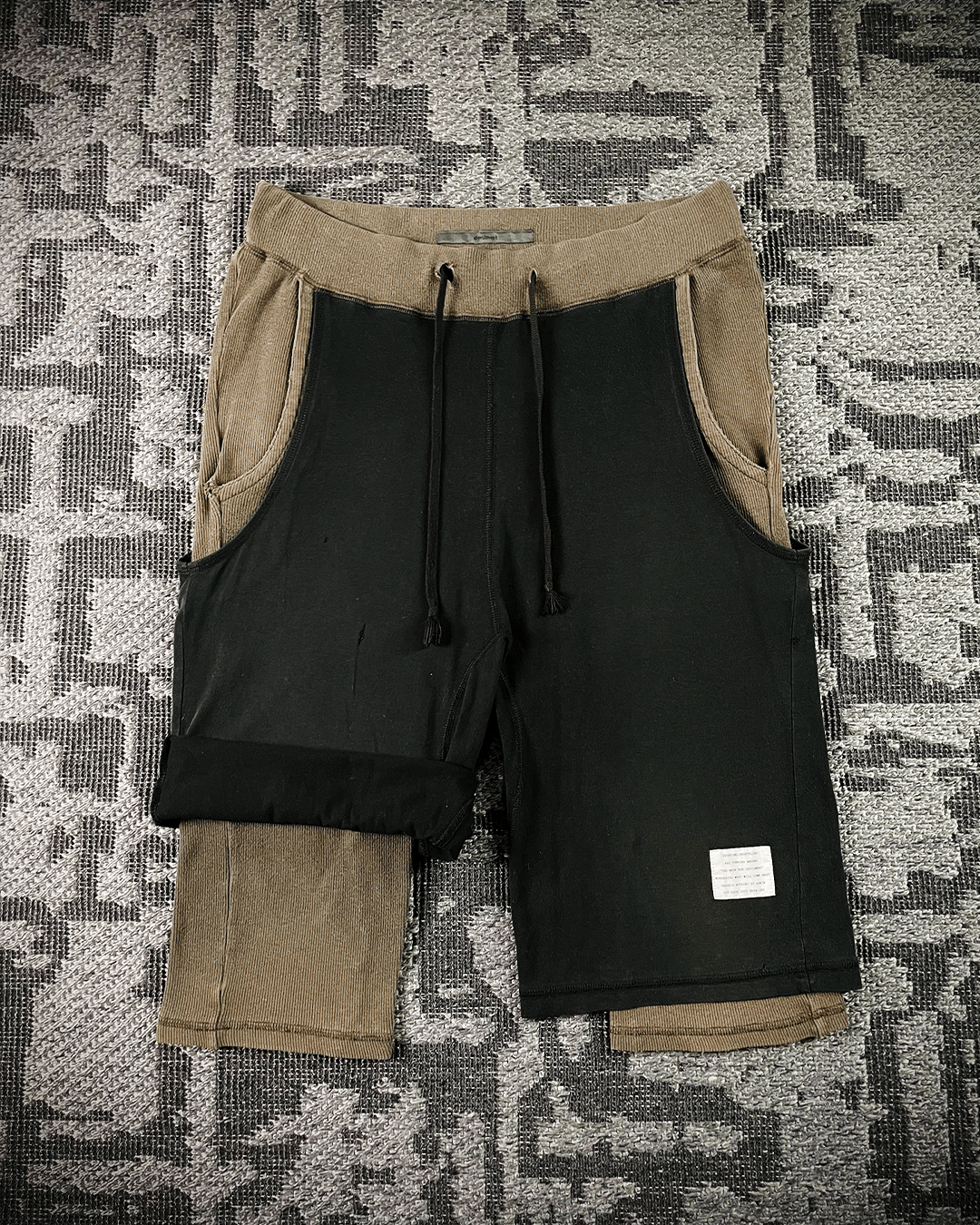 Japanese Brand Moonage Devilment Double layer Short Pants Size US 29 - 9 Thumbnail