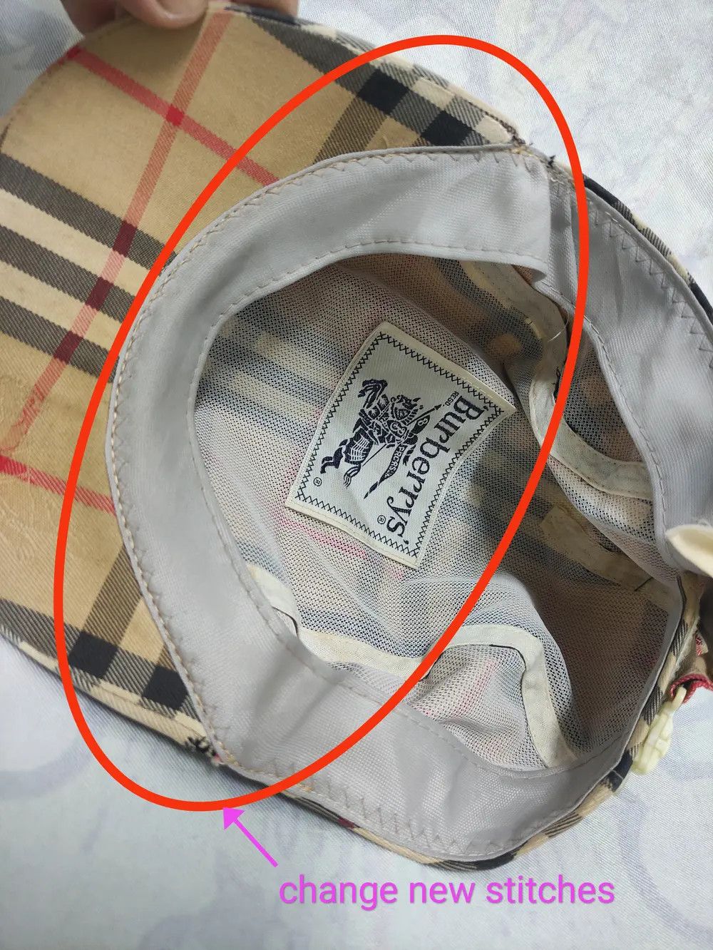 Burberry BURBERRY NOVA CHECK VINTAGE BARETTA CAP Size ONE SIZE - 12 Thumbnail