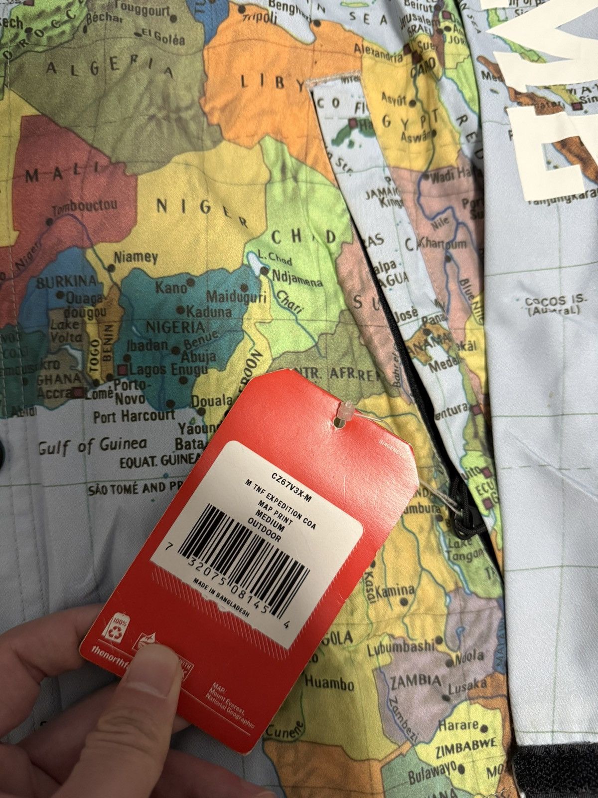 The North Face Supreme tnf the north face maps atlas coach Jacket Size US M / EU 48-50 / 2 - 3 Thumbnail