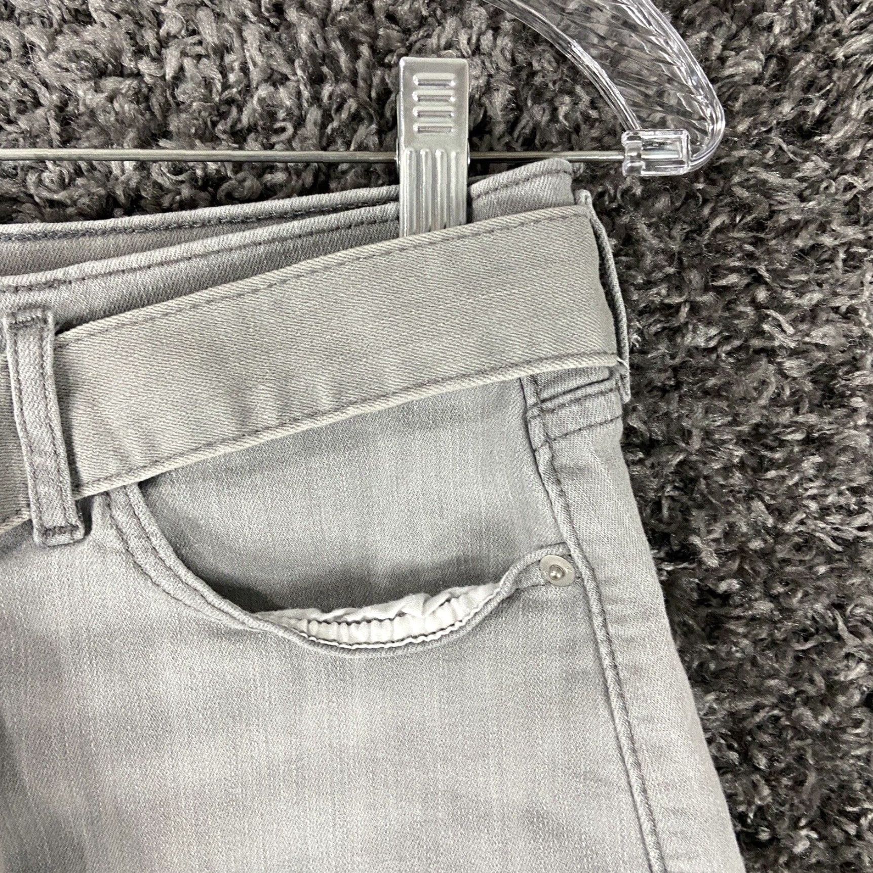 Banana Republic Banana Republic Denim Shorts Women's 8 Gray Belted Size 30" / US 8 / IT 44 - 4 Thumbnail