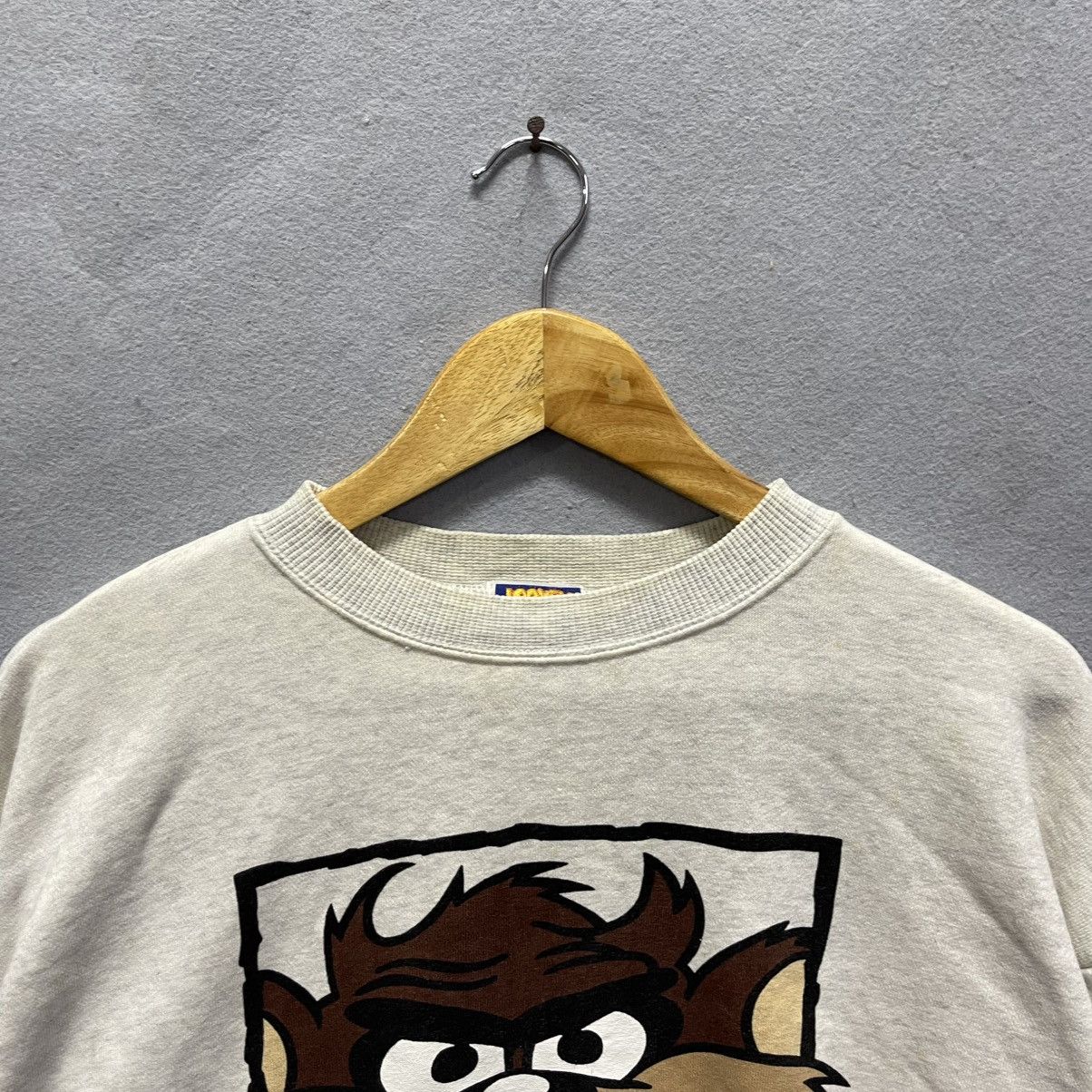 Warner Bros Vintage 1990s Looney Tunes Taz Sweatshirt (Tagged M) Size US M / EU 48-50 / 2 - 2 Thumbnail