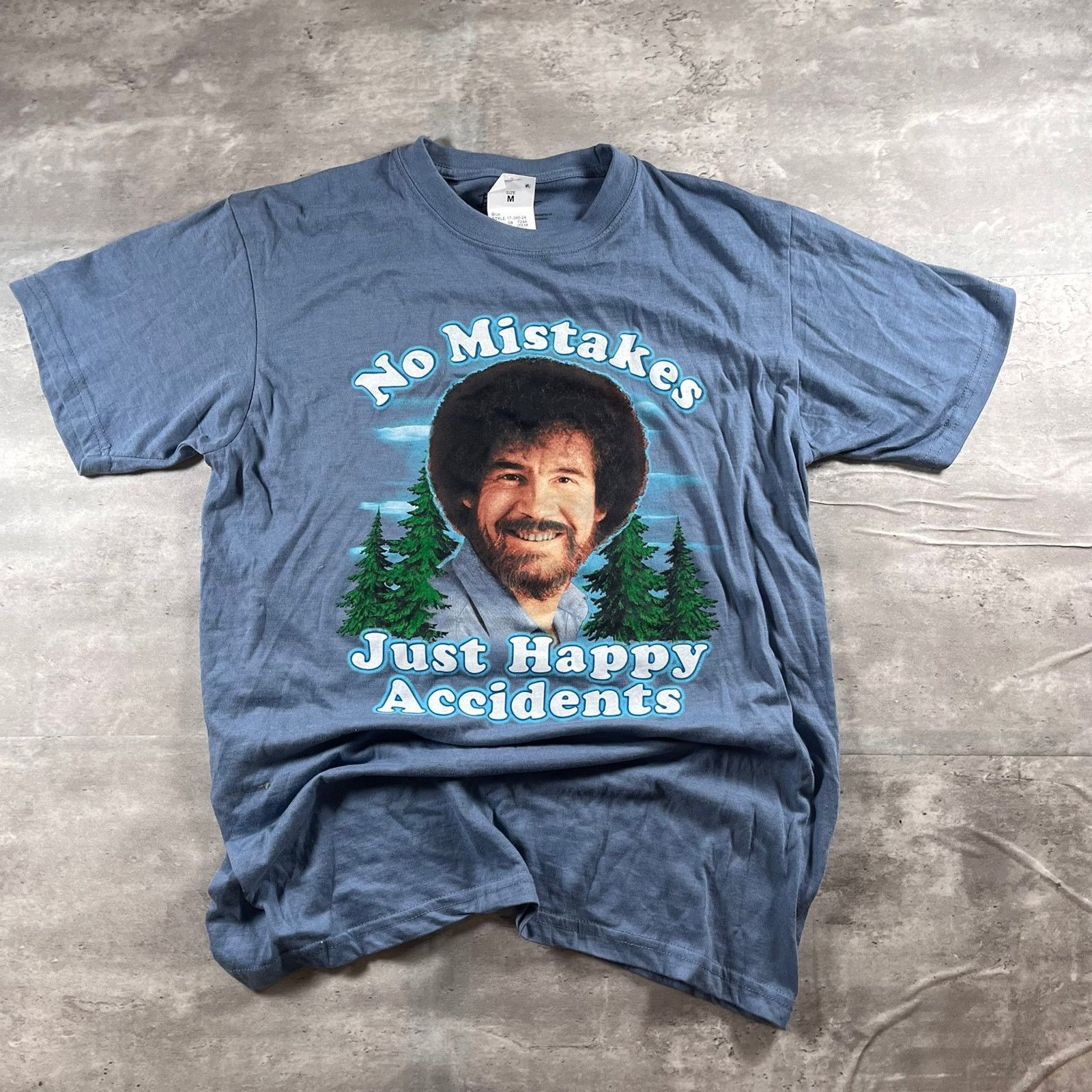 Gildan Bob Ross T-shirt Size US M / EU 48-50 / 2 - 1 Thumbnail