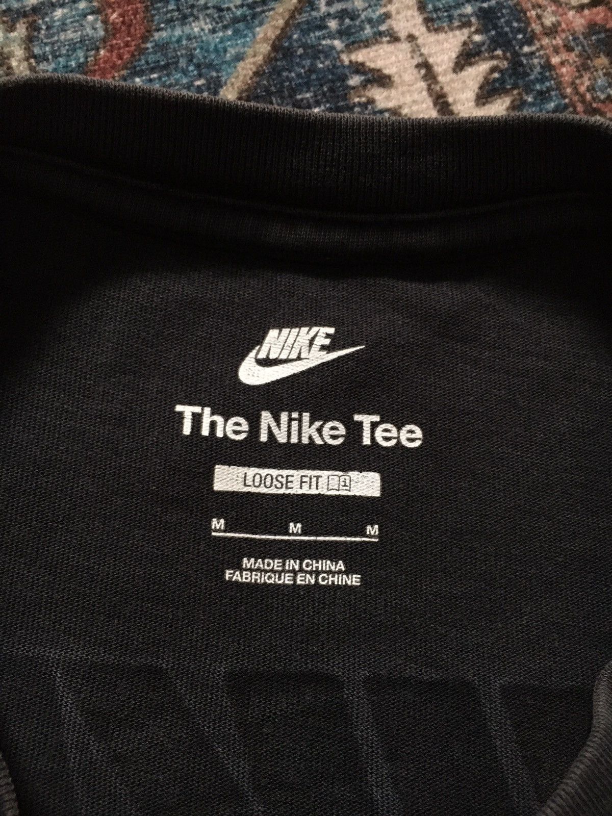 Nike Nike World Tour Black T shirt Size US M / EU 48-50 / 2 - 4 Thumbnail