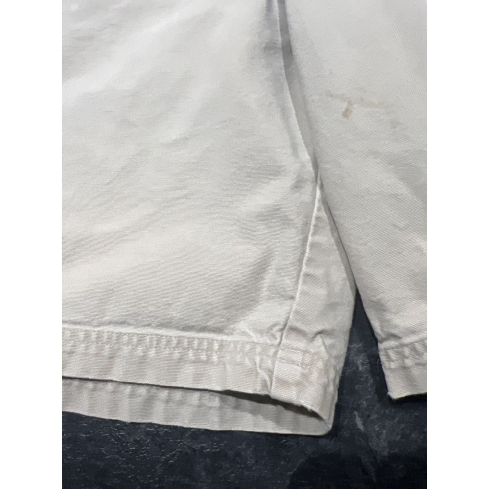 Patagonia Patagonia Khaki Beige Hiking Cotton Chino Shorts Mens Size 40 Regular Chinos Casual Zip Solid Beige Cotton 57130 Department Men Inseam 9 in Size 40 Size US 33 - 6 Thumbnail