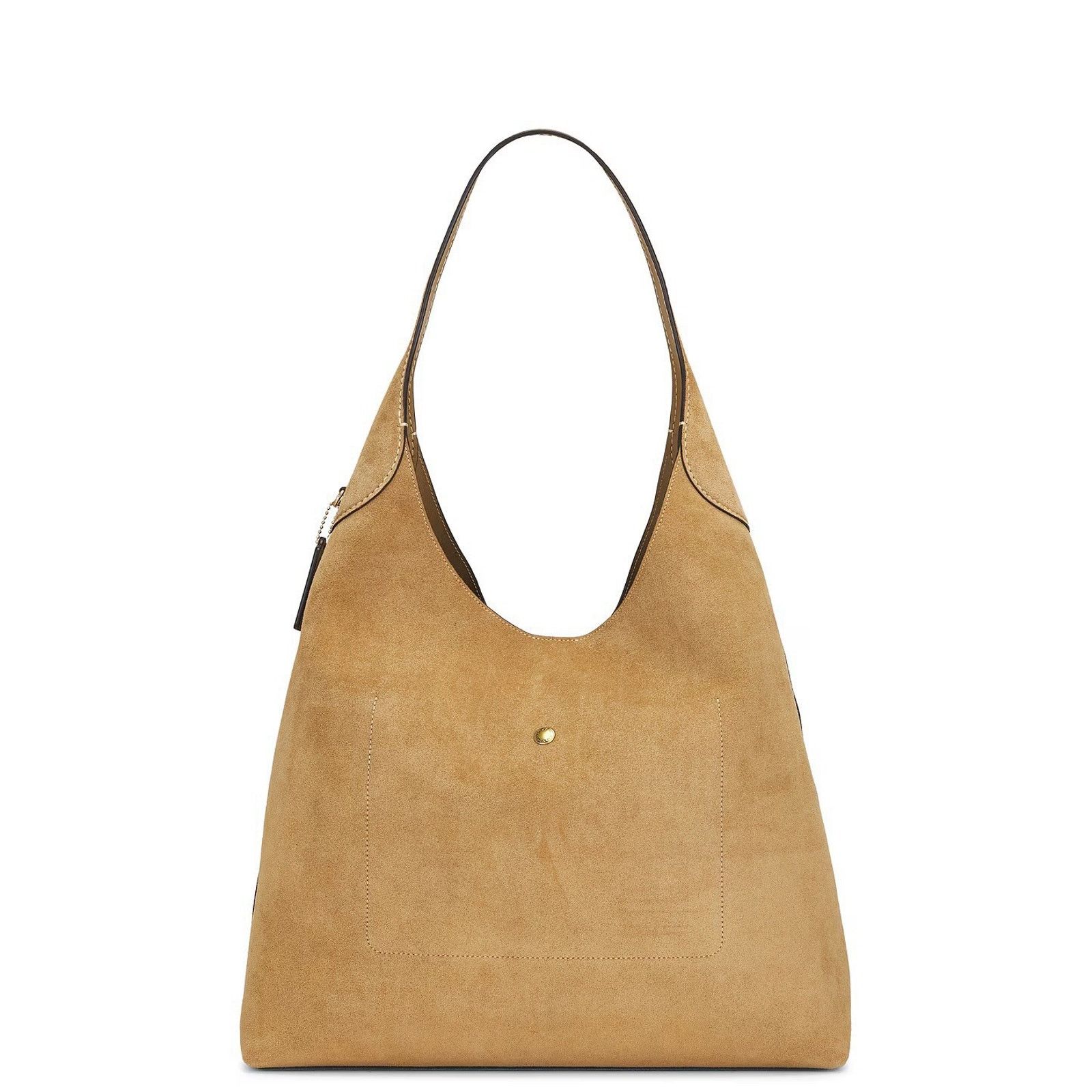 Coach NWT Coach CW636 Suede Brooklyn 39 Shoulder Bag Sand Color Size ONE SIZE - 2 Thumbnail