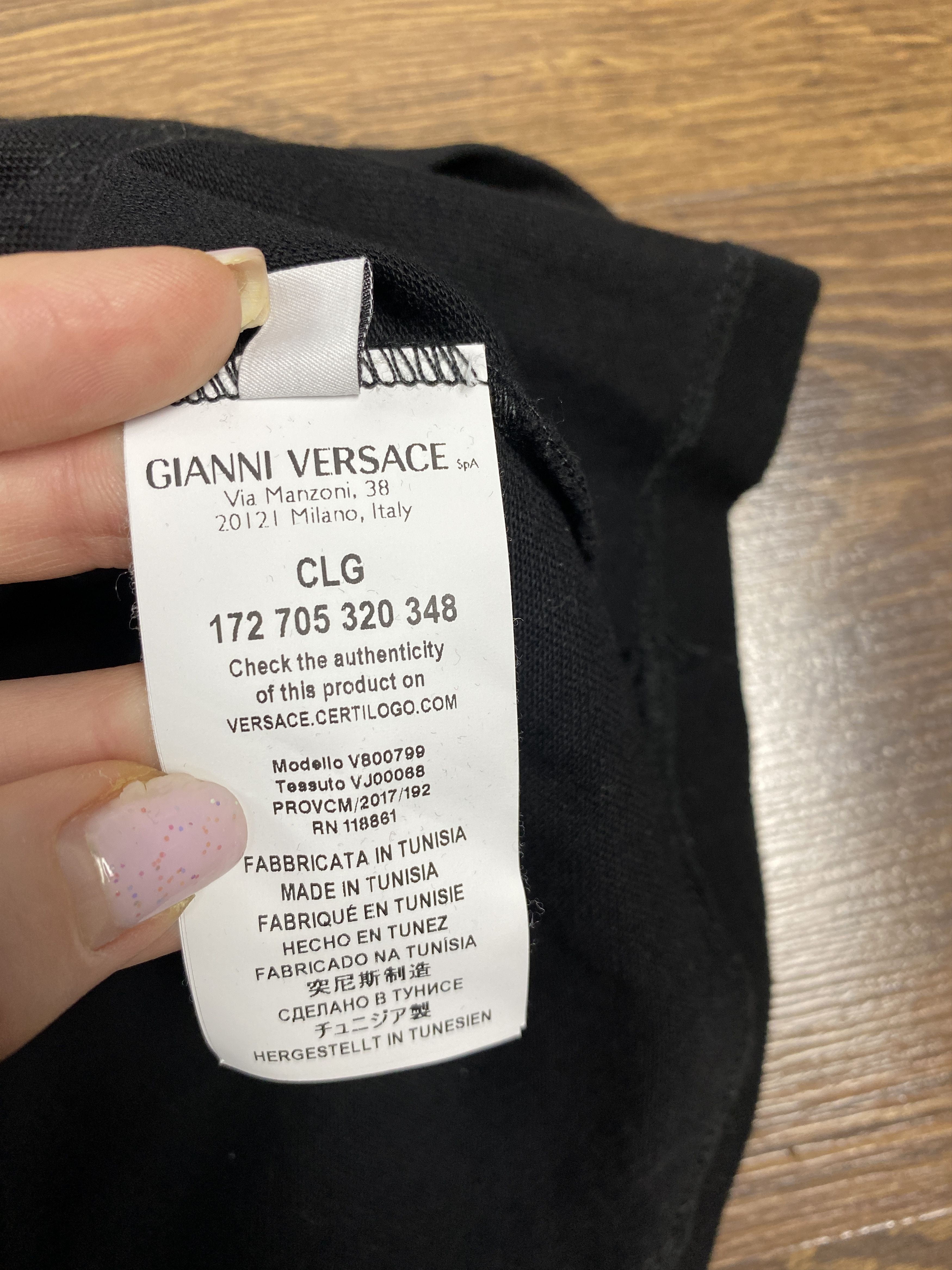 Versace × Vintage Gianni Versace vintage classic polo shirt Size US L / EU 52-54 / 3 - 7 Thumbnail