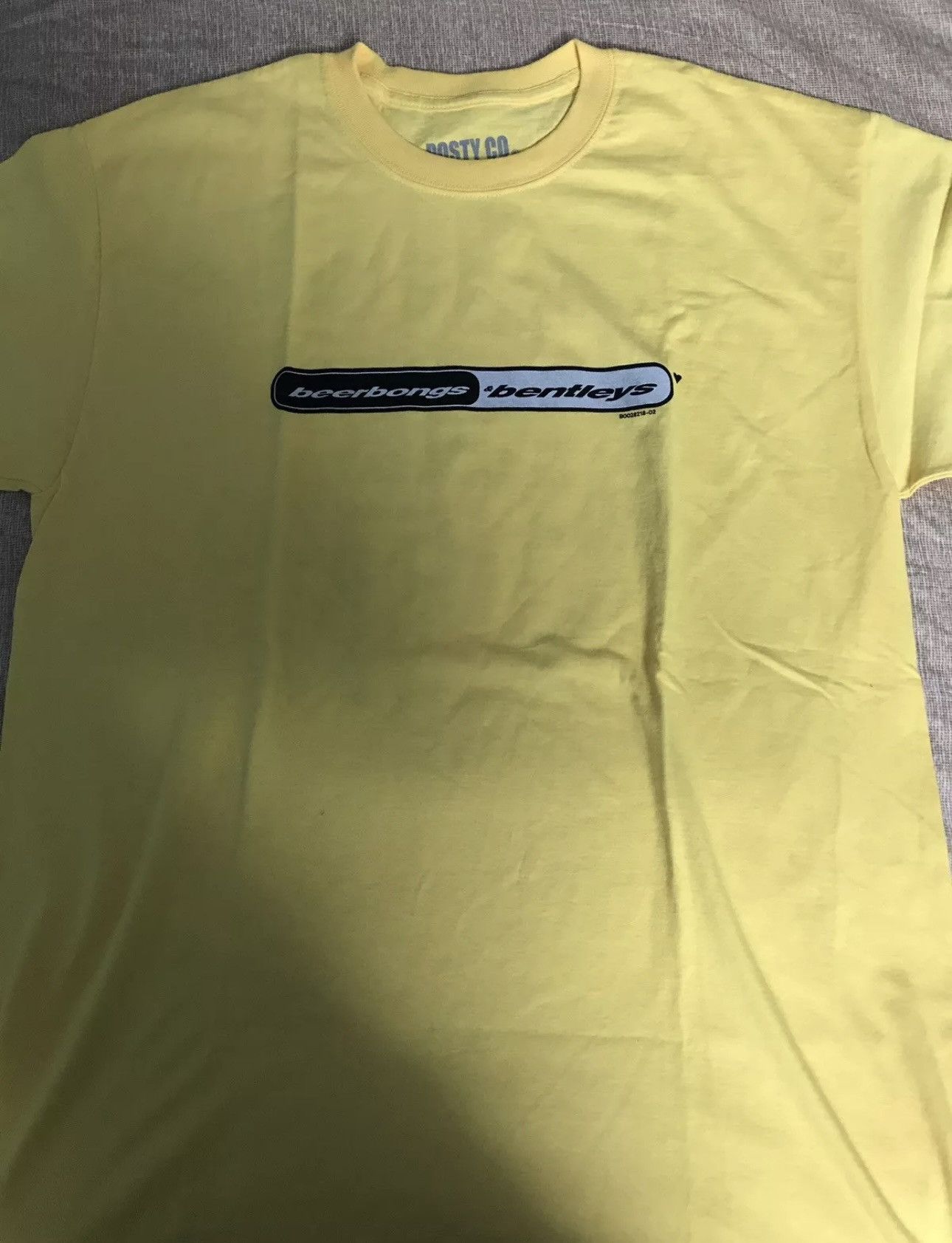 Rap Tees Post Malone Japan Pop-up Exclusive Yellow T-shirt size Large Size US L / EU 52-54 / 3 - 5 Thumbnail