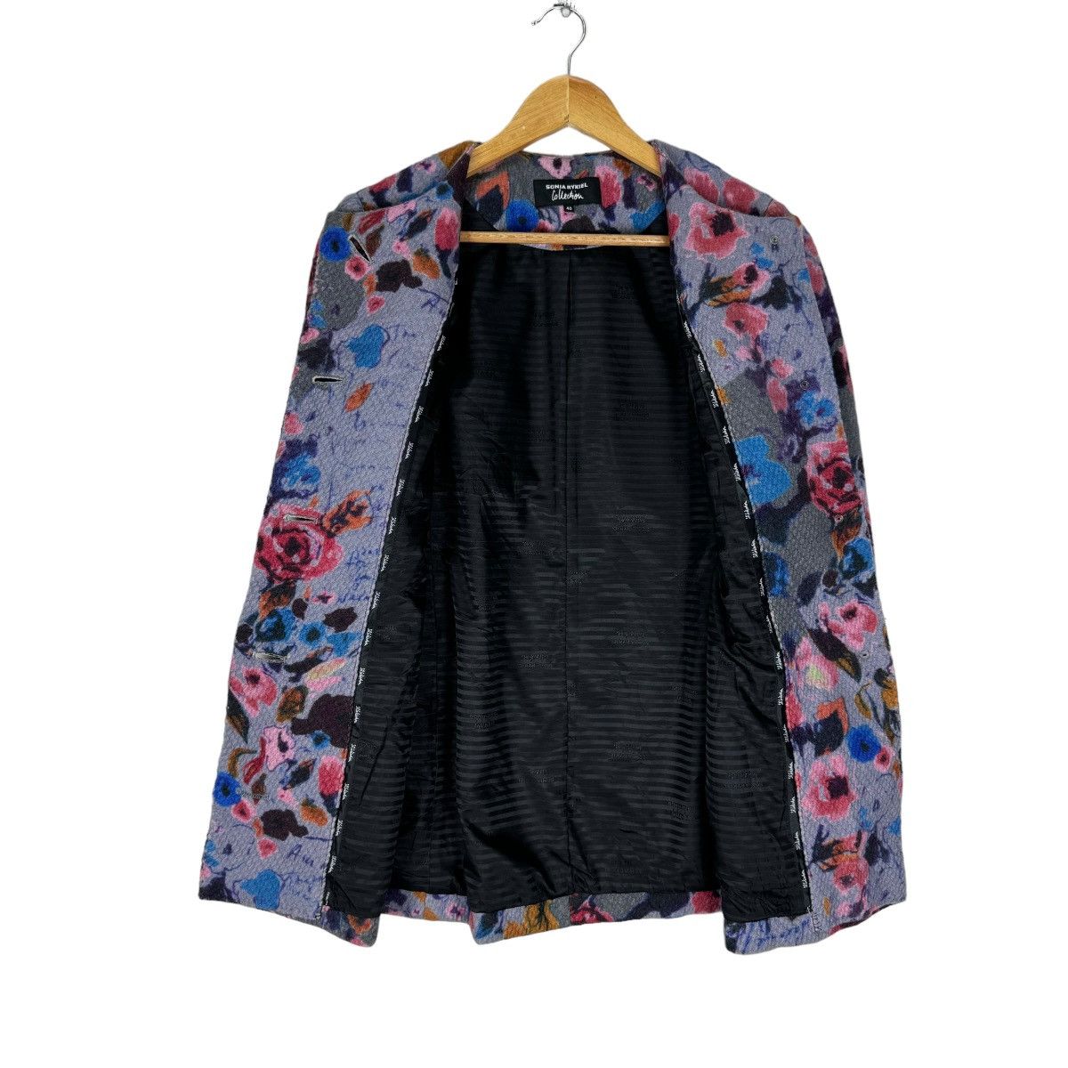 Sonia Rykiel ⚡️SONIA RYKIEL COLLECTION ALL FLOWERS JACKET Size M / US 6-8 / IT 42-44 - 6 Thumbnail