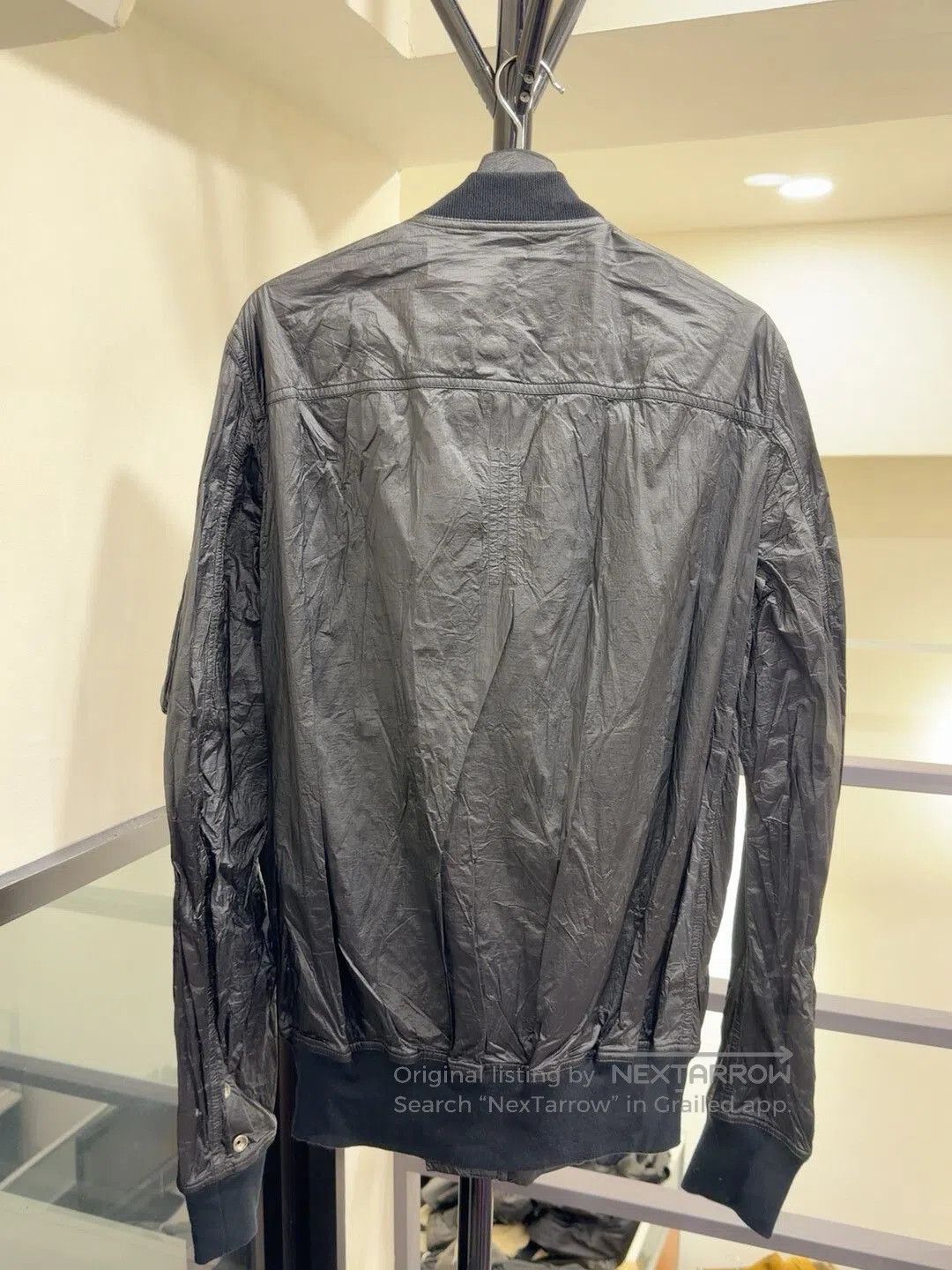 Rick Owens Rick Owens Black Flight Jacket Medium. Size US M / EU 48-50 / 2 - 2 Thumbnail
