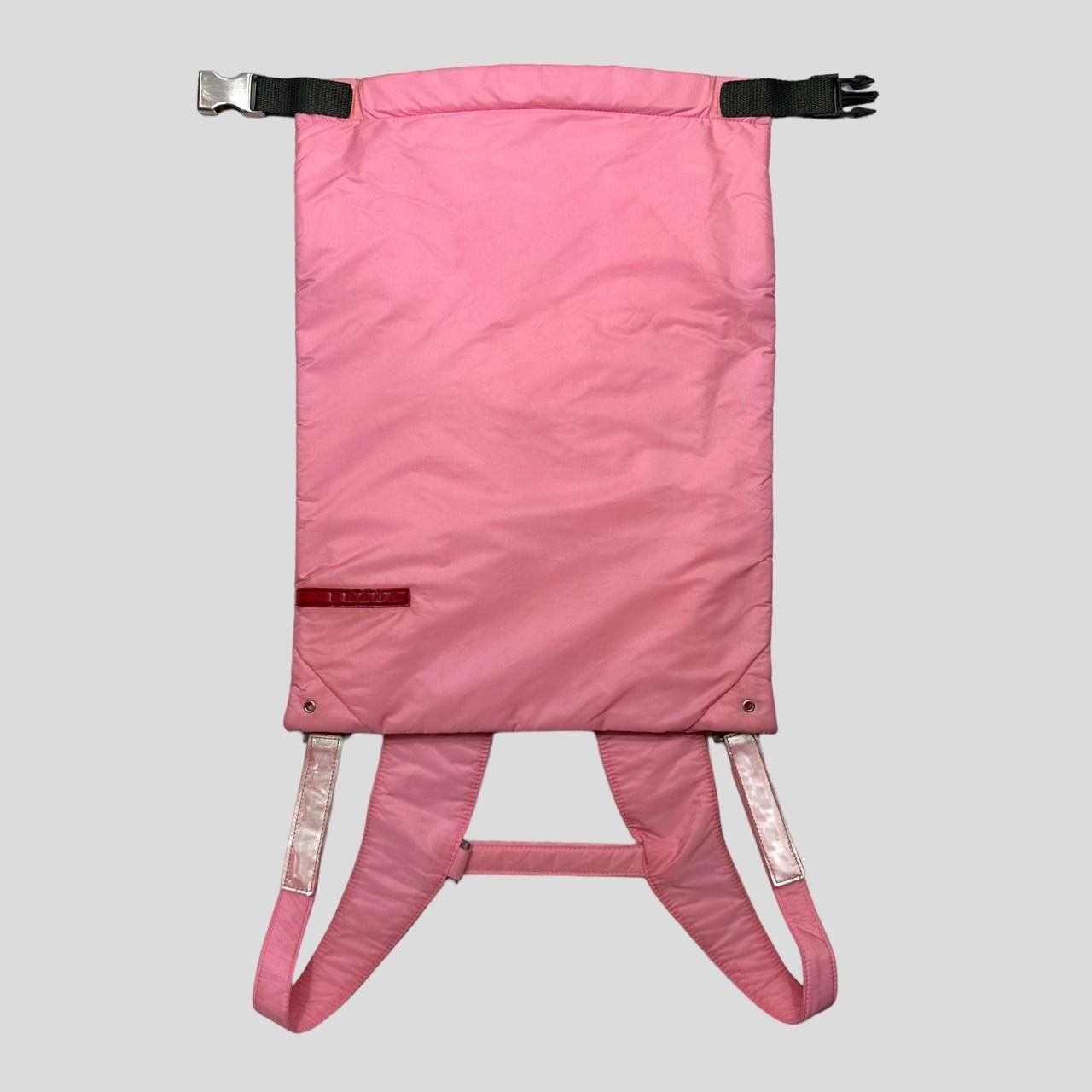 Prada Prada Sport SS99 Pink 3m Nylon Backpack + Cards & Dustbag Size ONE SIZE - 2 Thumbnail