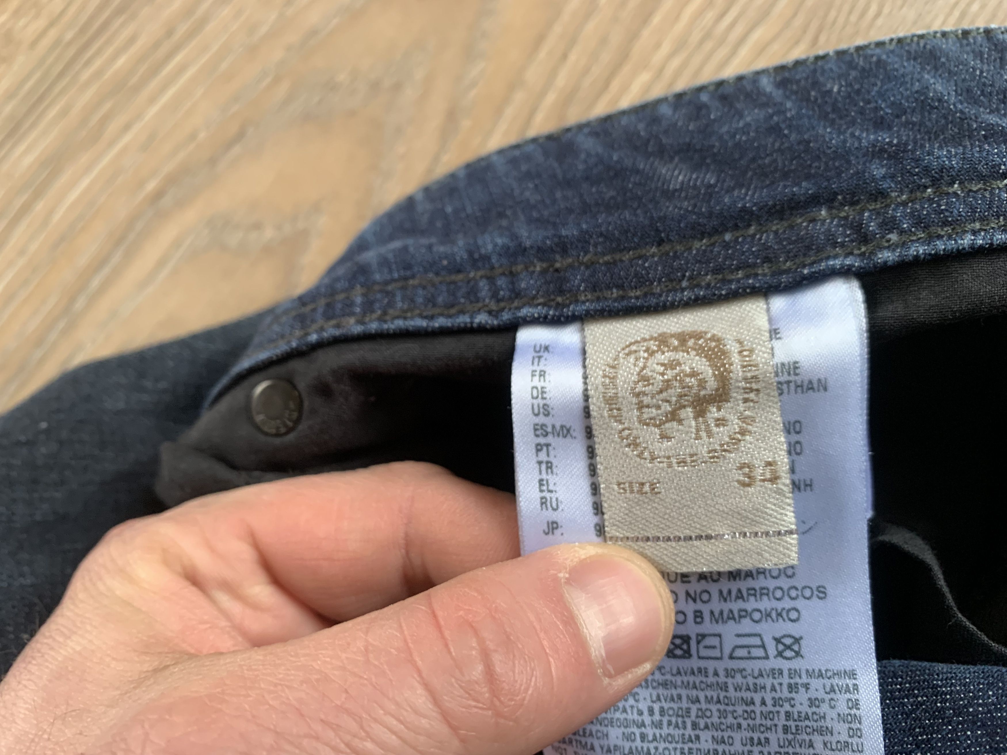 Diesel Diesel Sleenker Slim Skinny Stretch Jeans Size US 34 / EU 50 - 10 Thumbnail