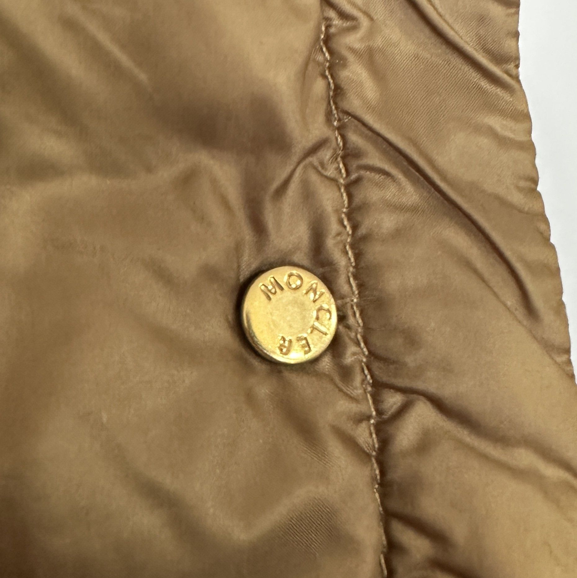 Moncler MONCLER Eden Light Down Jacket Size2 XS-S Beige Luxury Brand Size S / US 4 / IT 40 - 9 Thumbnail