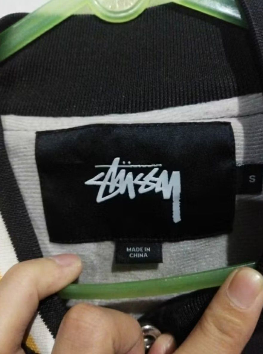 Stussy Stussy varsity stadium black souvenir Size US XL / EU 56 / 4 - 5 Thumbnail