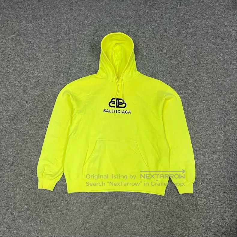 Balenciaga Balenciaga Double B Logo Hooded Sweatshirt Size US L / EU 52-54 / 3 - 1 Thumbnail