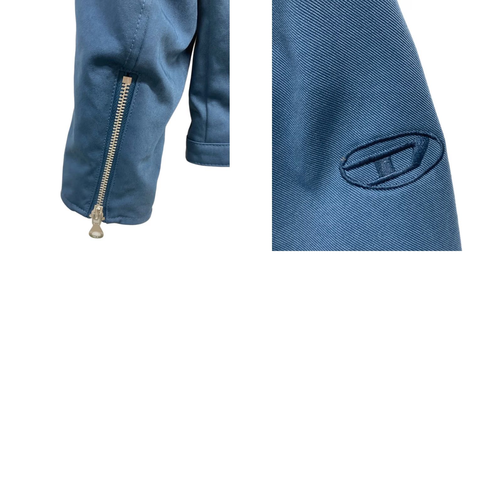 Diesel DIESEL Jacket Men XS Blue Jacket Size US XS / EU 42 / 0 - 8 Thumbnail