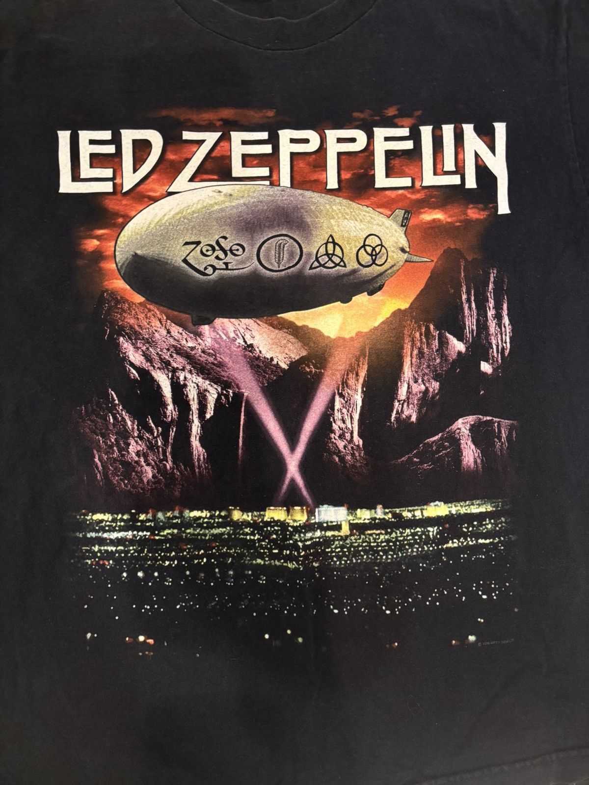 Vintage Vintage 1998 LED Zeppelin t-shirt Size US L / EU 52-54 / 3 - 5 Thumbnail