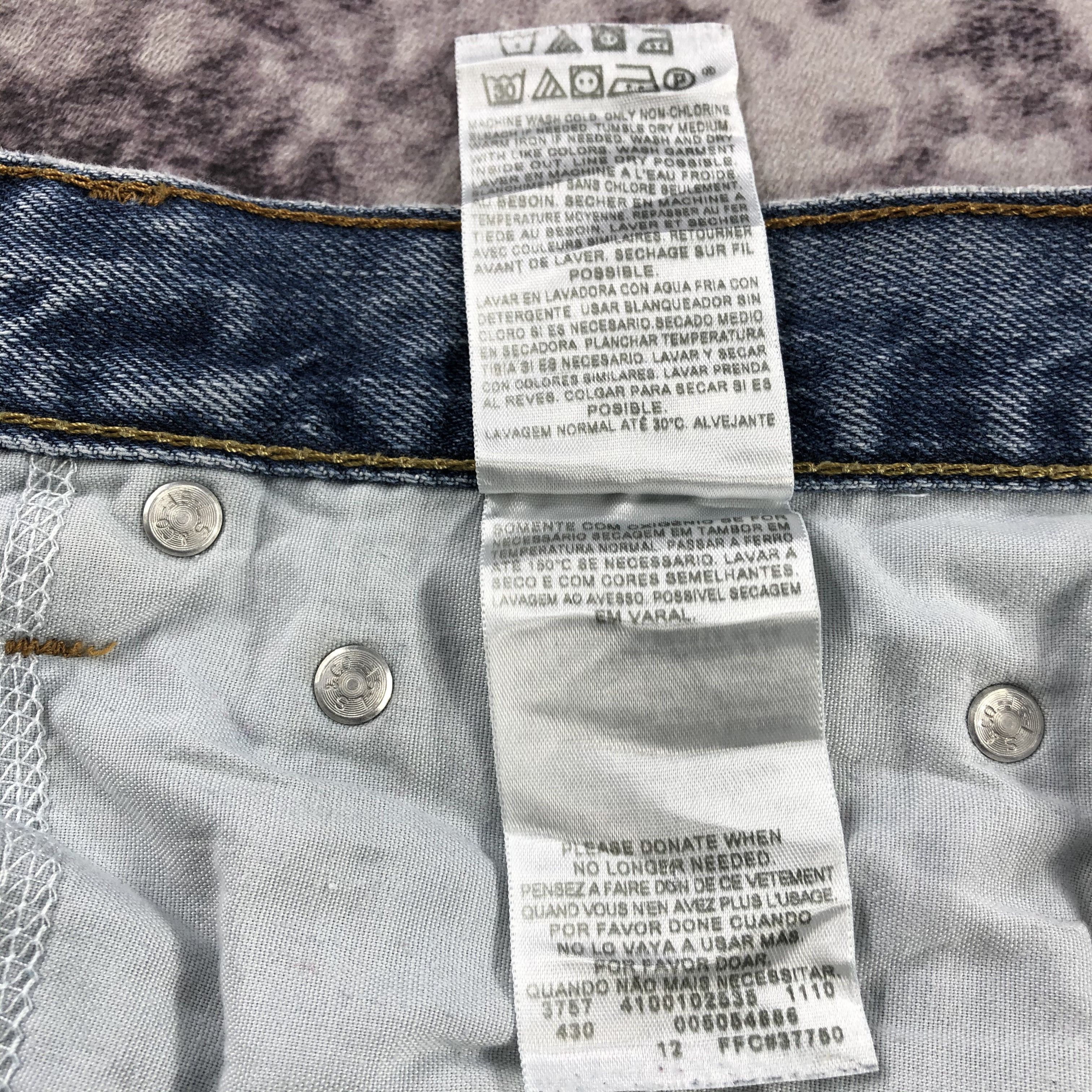 Levi's × Vintage Vintage Blue Wash Levis 505 Jeans-JM3120 Size US 33 - 12 Thumbnail