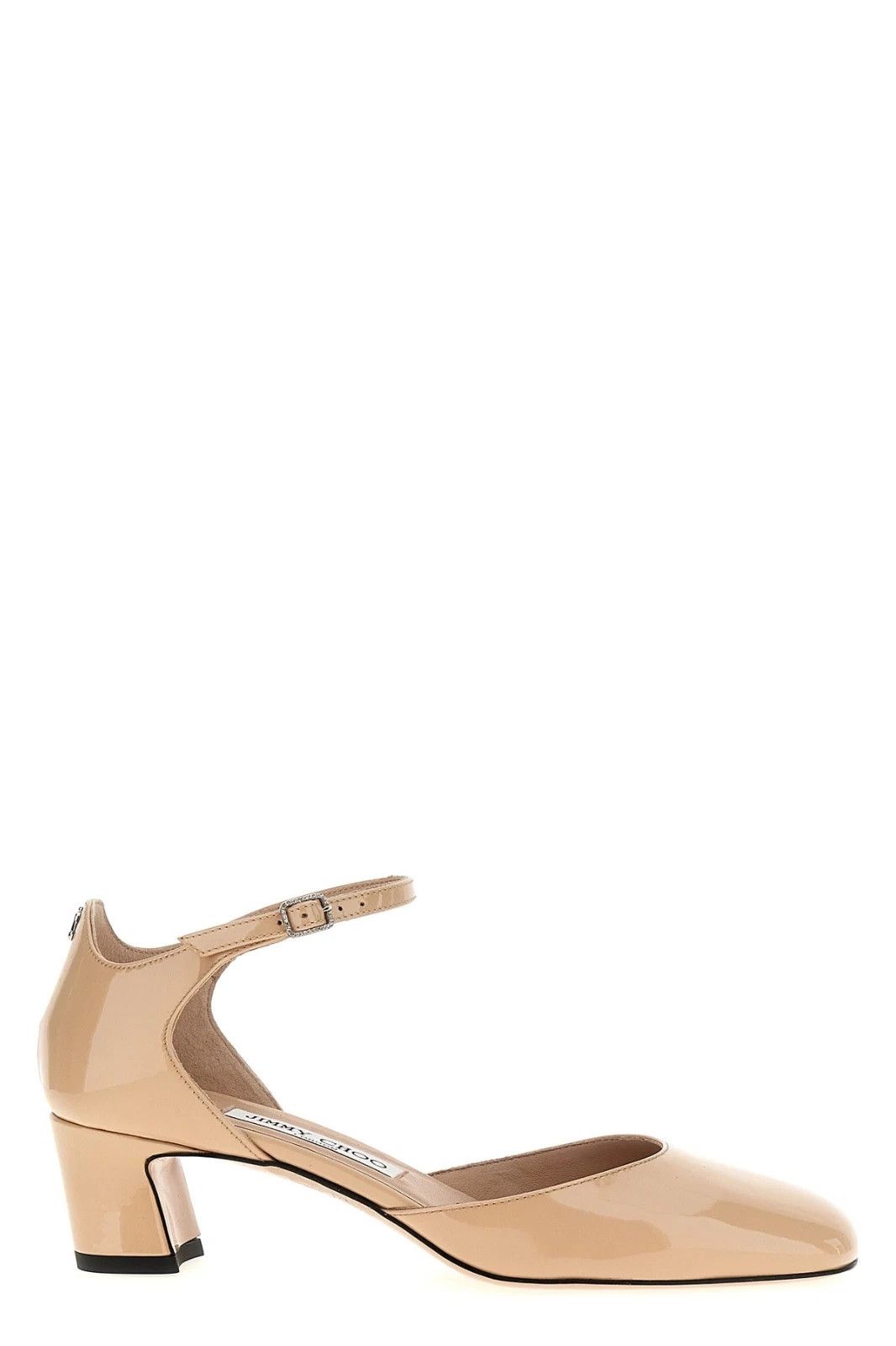 Jimmy Choo JIMMY CHOO Pixie Beige Leather 45mm Pumps New Size US 6.5 / IT 36.5 - 1 Thumbnail