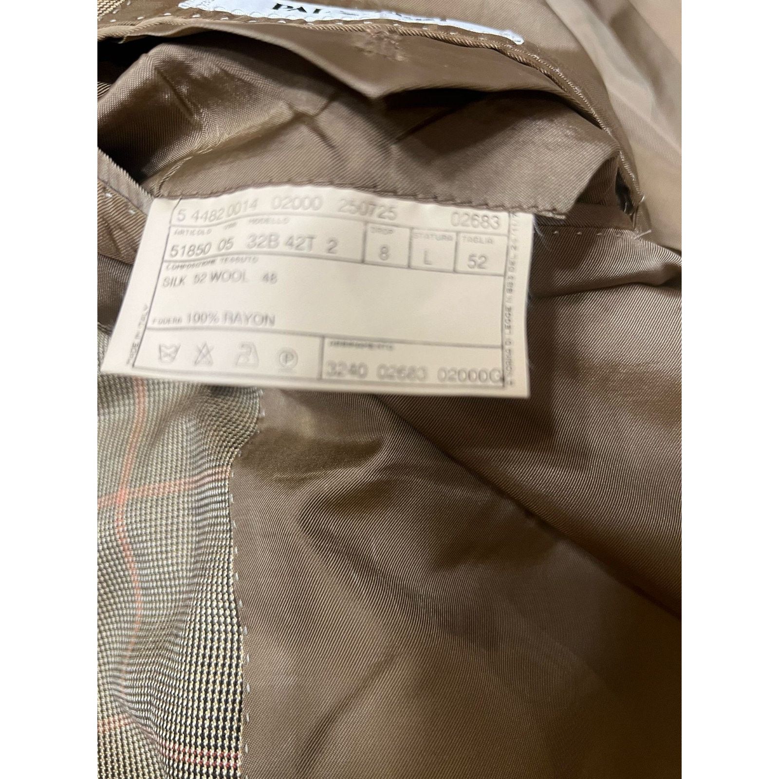 Pal Zileri Pal Zileri 3 Button 42L US/ 52L EU Blazer Jacket Size 42L - 6 Thumbnail