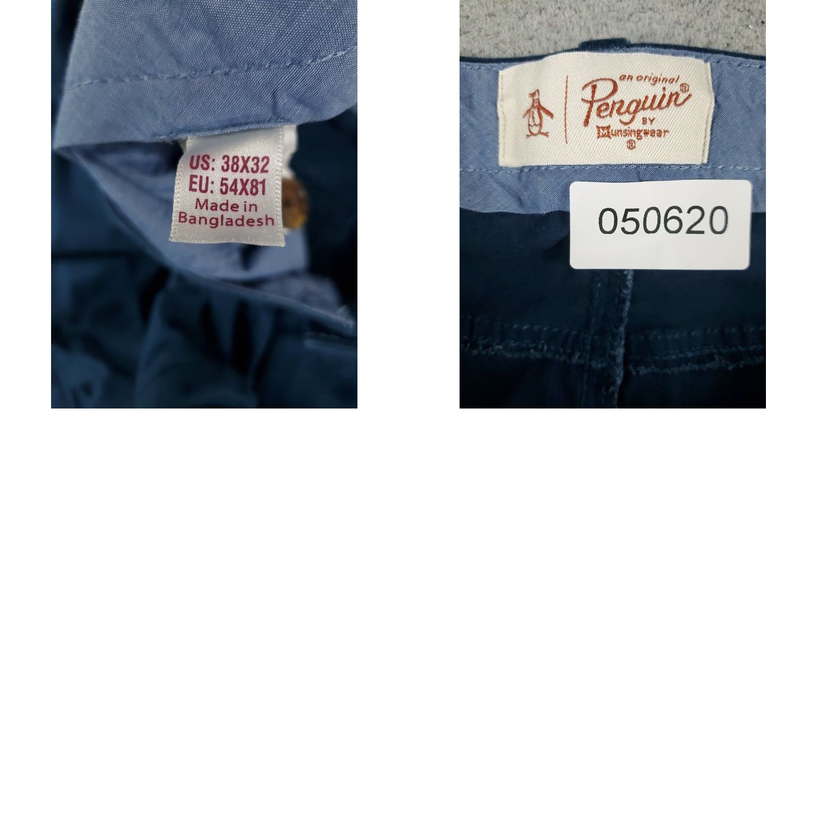 Original Penguin VINTAGE Original Penguin Men's Pants 38x26 Chino Flat Front Casual Business Formal Blue Size US 38 / EU 54 - 8 Thumbnail