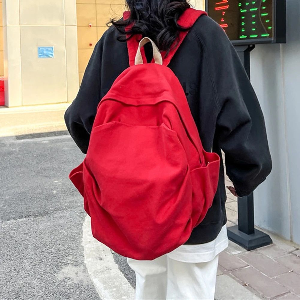 Japanese Brand Vintage Canvas Backpack Size ONE SIZE - 1 Thumbnail