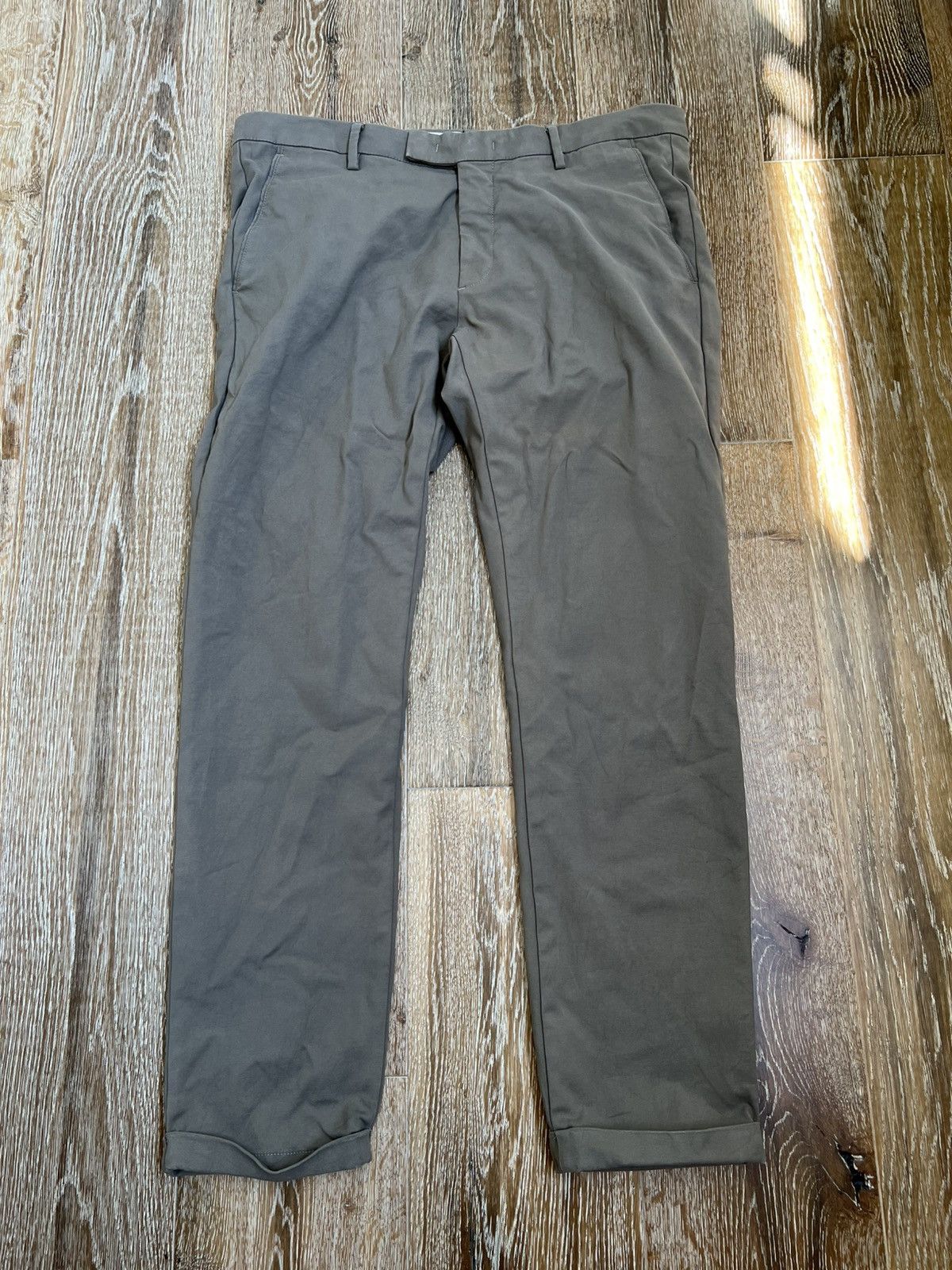 NN07 NN07 Scott Classic tailored slim fit Khaki Chino Size US 36 / EU 52 - 1 Thumbnail