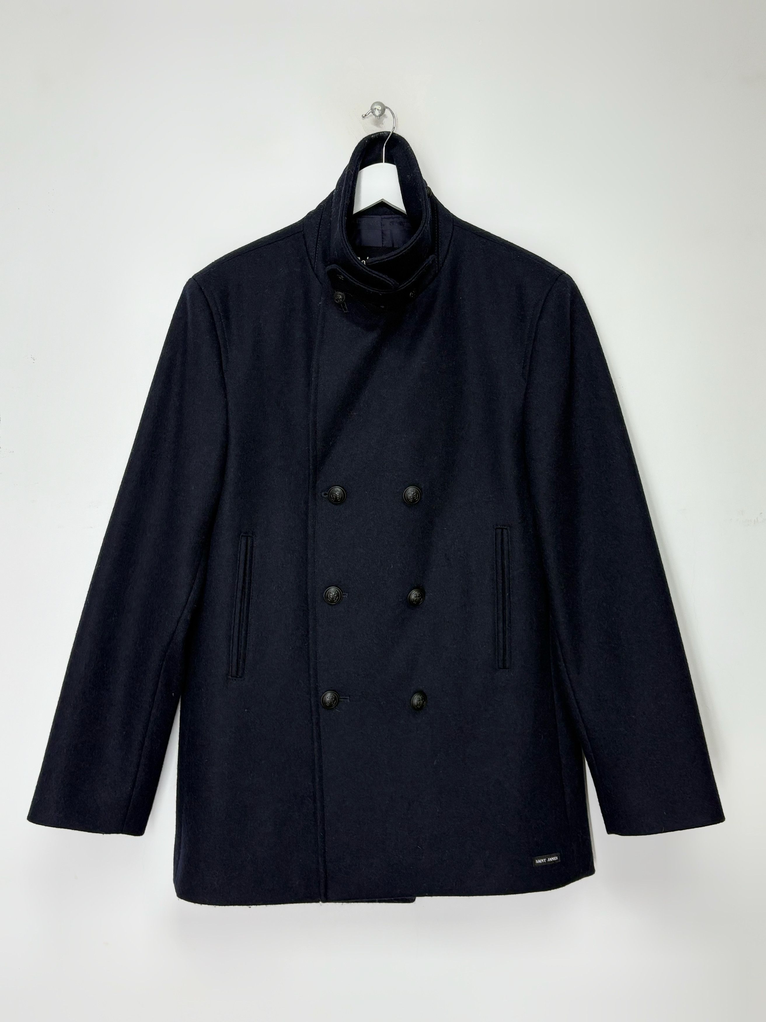 Saint James Saint James Galion Marine Officer Peacoat Double Breasted Size US S / EU 44-46 / 1 - 3 Thumbnail