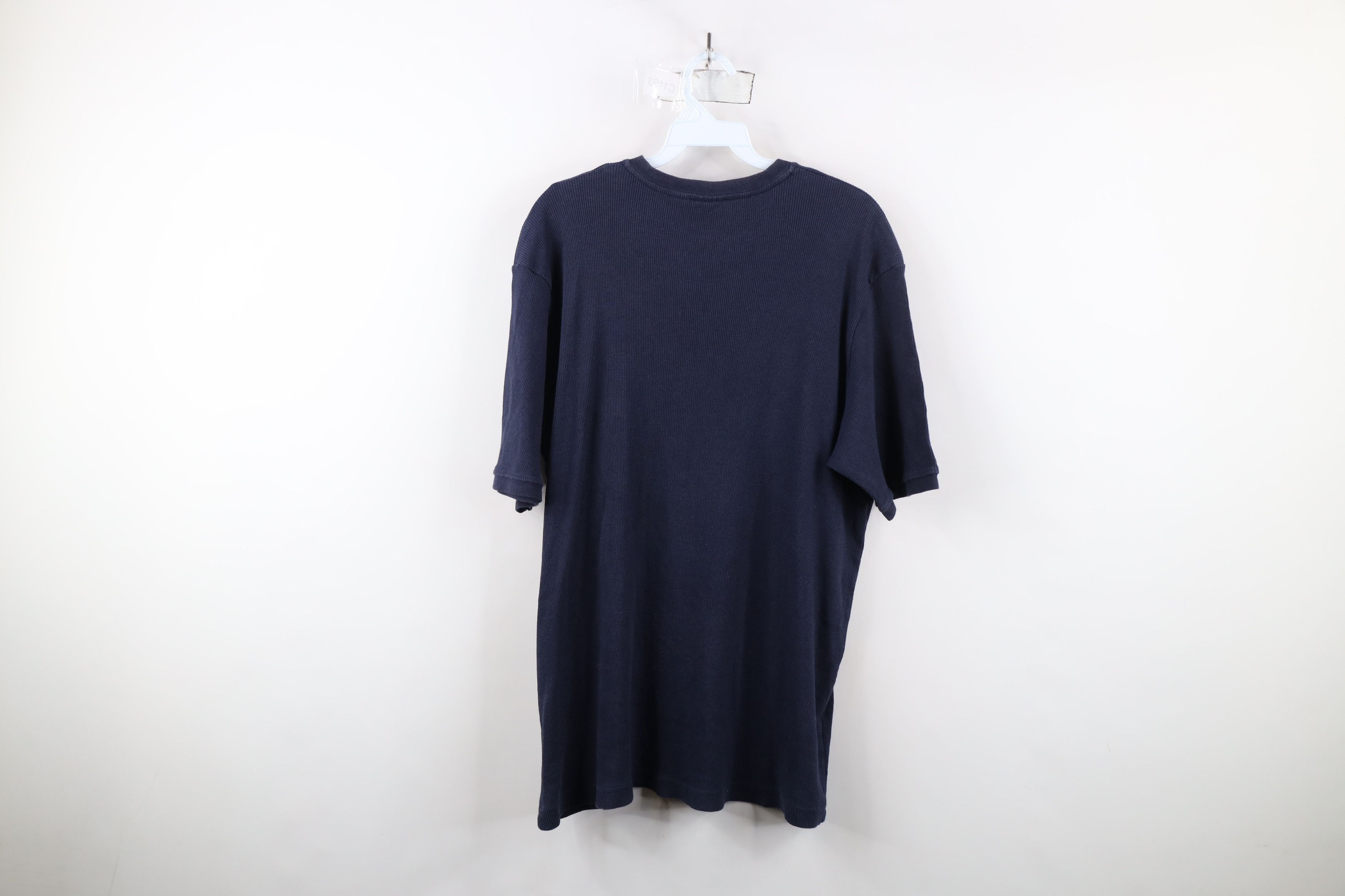 Vintage Vintage 90s Streetwear Ribbed Knit V-Neck Ringer T-Shirt Size US XL / EU 56 / 4 - 9 Thumbnail