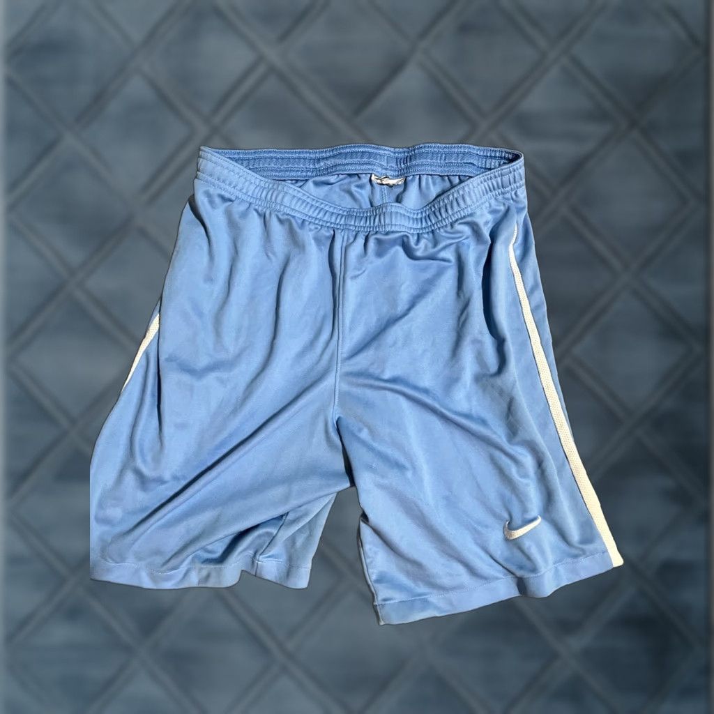 Nike Nike Women’s Soccer Shorts M Blue Woven Dry Fit Laser IV Athletic Shorts Size 32" / US 10 / IT 46 - 1 Thumbnail