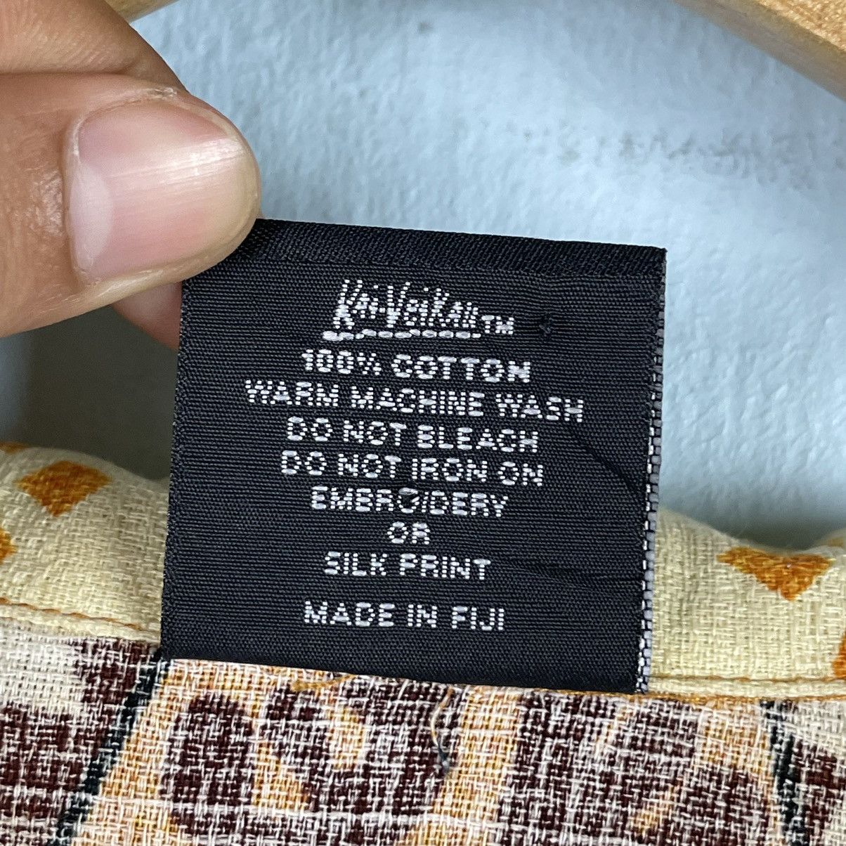 Fiji Vintage Kai-Veikau Tiki Kawaii Button Shirt Size US S / EU 44-46 / 1 - 15 Thumbnail