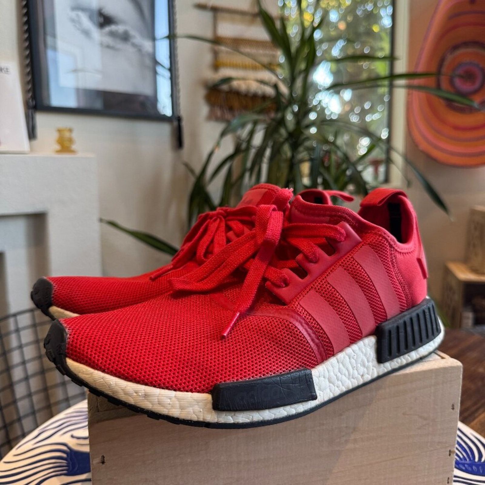 Adidas Adidas NMD_R1 Red/Core Black, Men’s 10.5, Great Condition Size US 10.5 / EU 43-44 - 4 Thumbnail