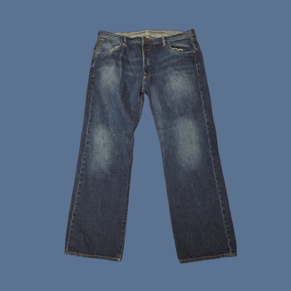 Polo Ralph Lauren Polo Ralph Lauren Jeans Men 40x32 Dakota Mercer 67437 Button Zip 5-Pocket Denim Blue Regular Slimming Stretch Size US L / EU 52-54 / 3 - 1 Thumbnail