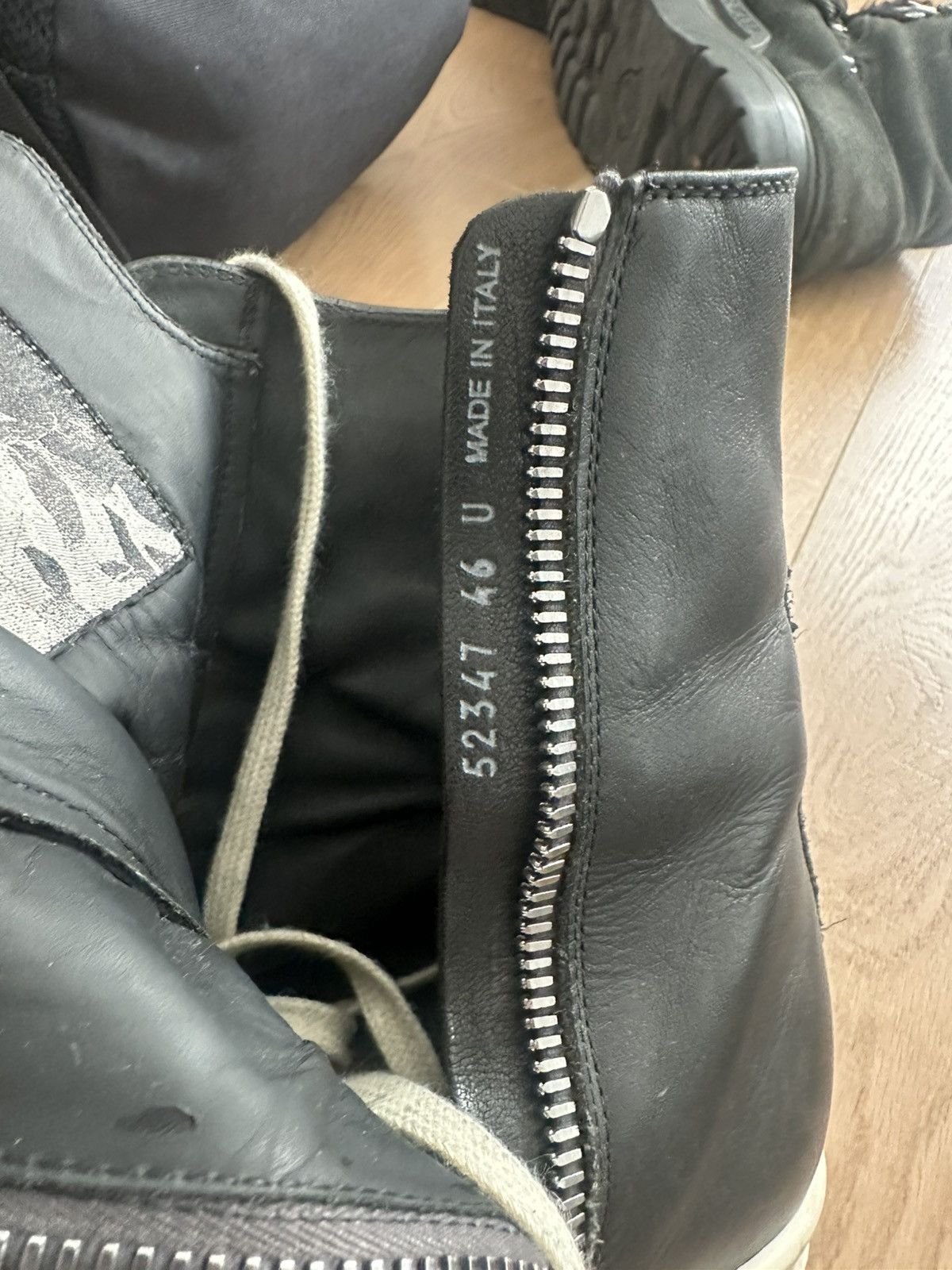 Rick Owens Rick owen ramones Size US 12 / EU 45 - 8 Thumbnail