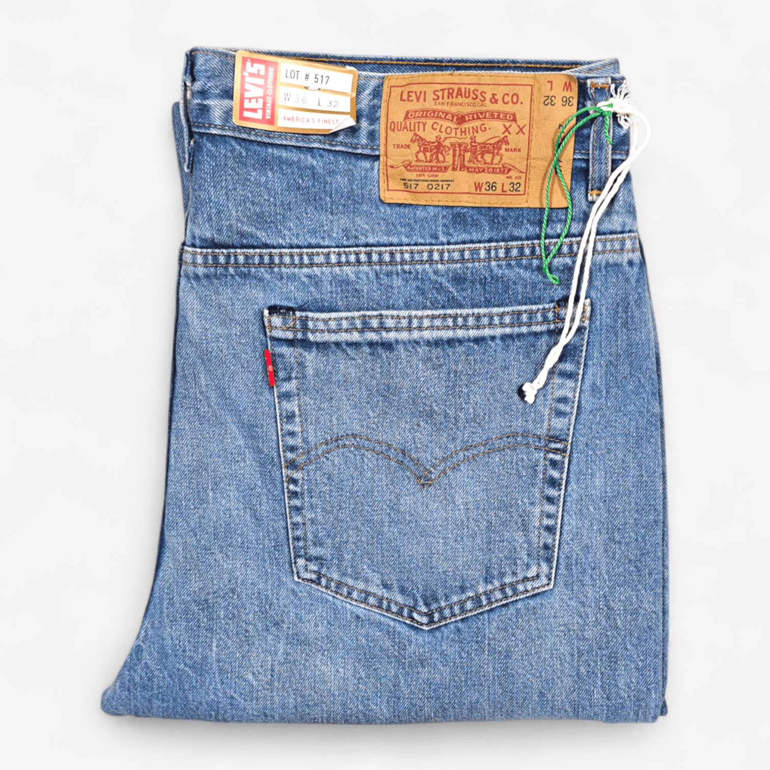 Levi's Vintage Clothing LVC Levi's Vintage Clothing 517 Bootcut Jeans W36L32 SS22 Size US 36 / EU 52 - 2 Thumbnail
