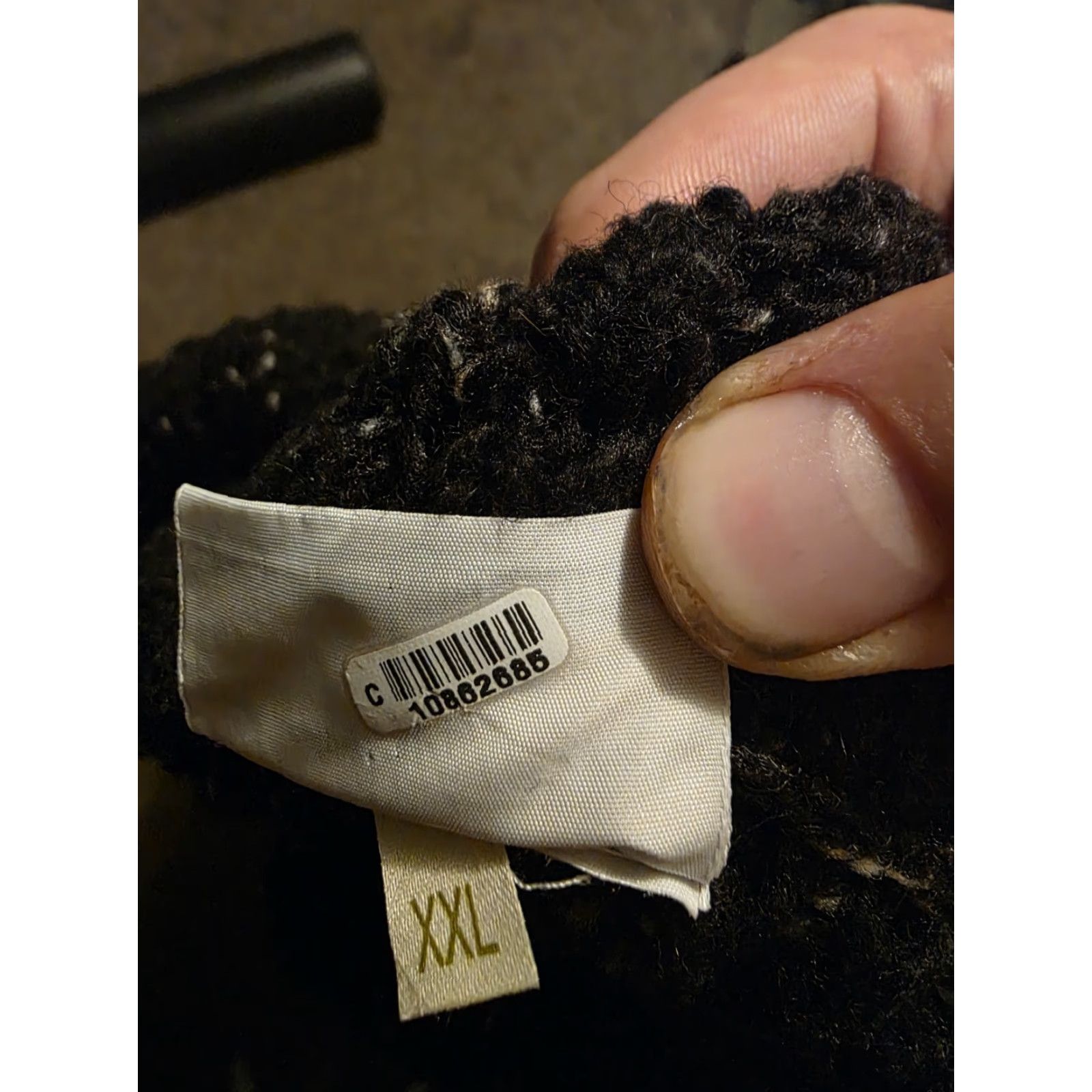 Vintage VINTAGE Irish Wool Sweater 2XL Women Crew Neck Cable Knit 100% Wool Gray Heavyweight 80s 90s Pullover Crew Neck Winter Fall Womens Size XXL / US 16-18 / IT 52-54 - 3 Thumbnail