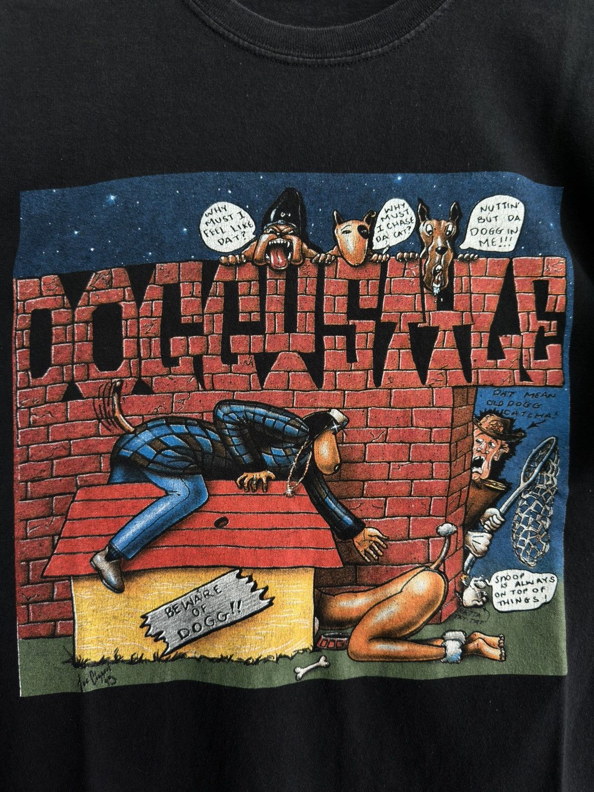 Snoop Dogg Snoop Dogg Doggystyle Rap Tee Size US L / EU 52-54 / 3 - 2 Thumbnail