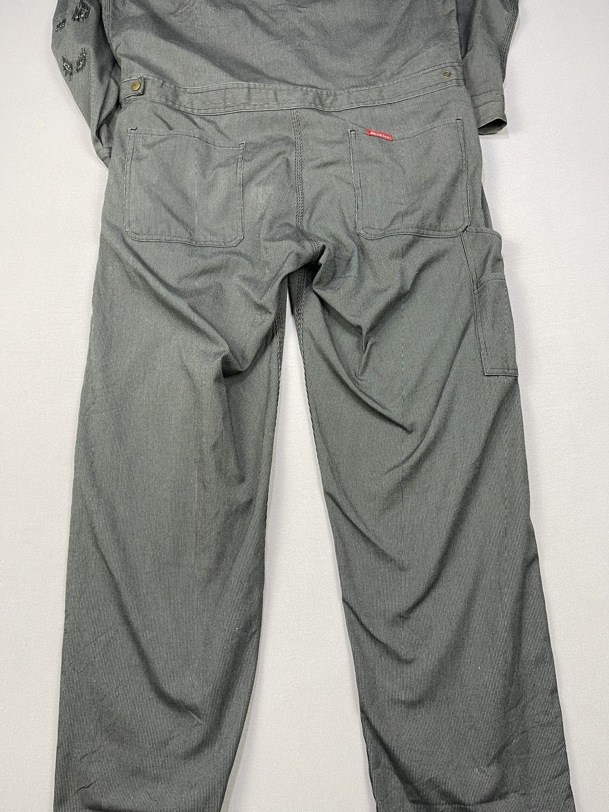 Dickies Hickory DICKIES Workwear Coverall Jumpsuit Size US 37 - 7 Thumbnail