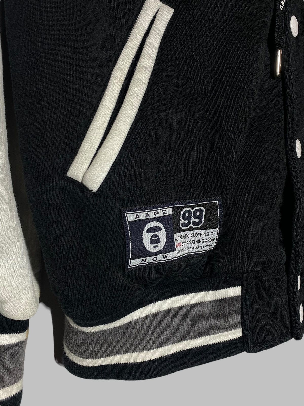 Aape Aape by A Bathing Ape Bape Hooded Varsity Jacket Size US M / EU 48-50 / 2 - 11 Thumbnail