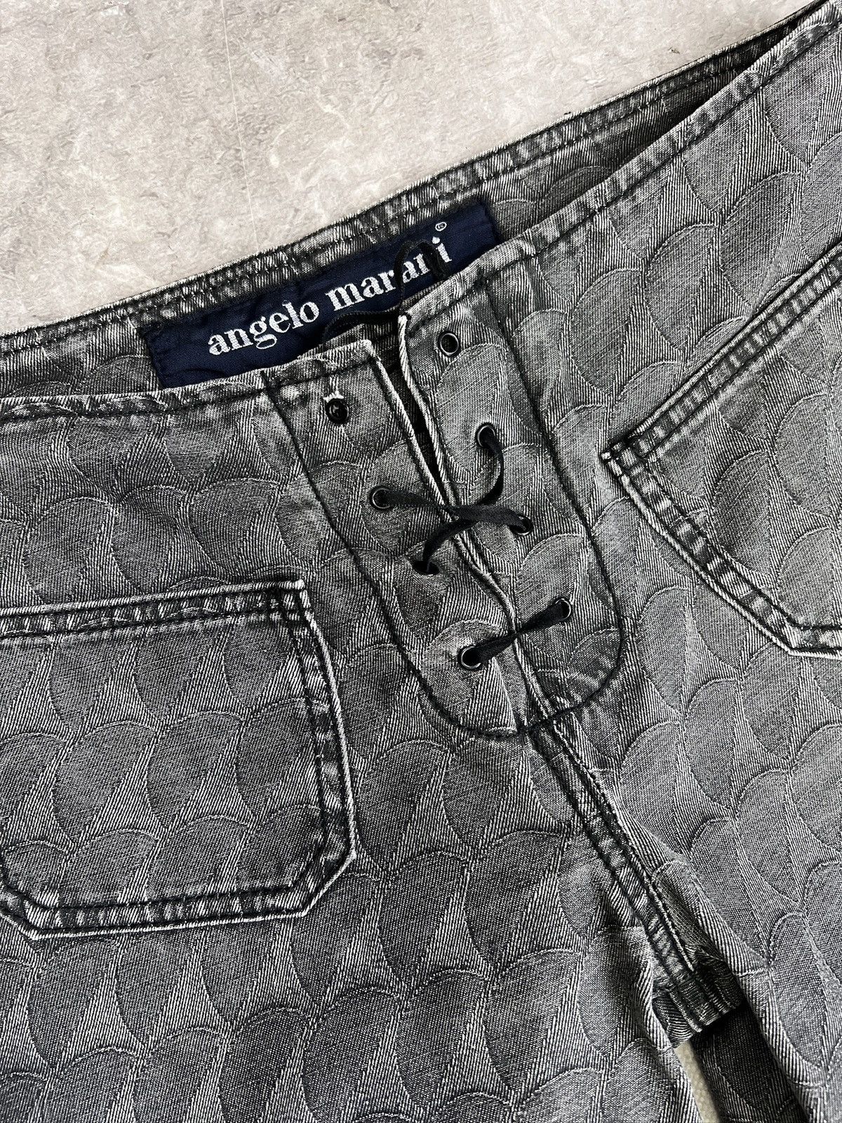 Other Rare flared distressed pattern Junya Watanabe style pants Size US 32 / EU 48 - 5 Thumbnail