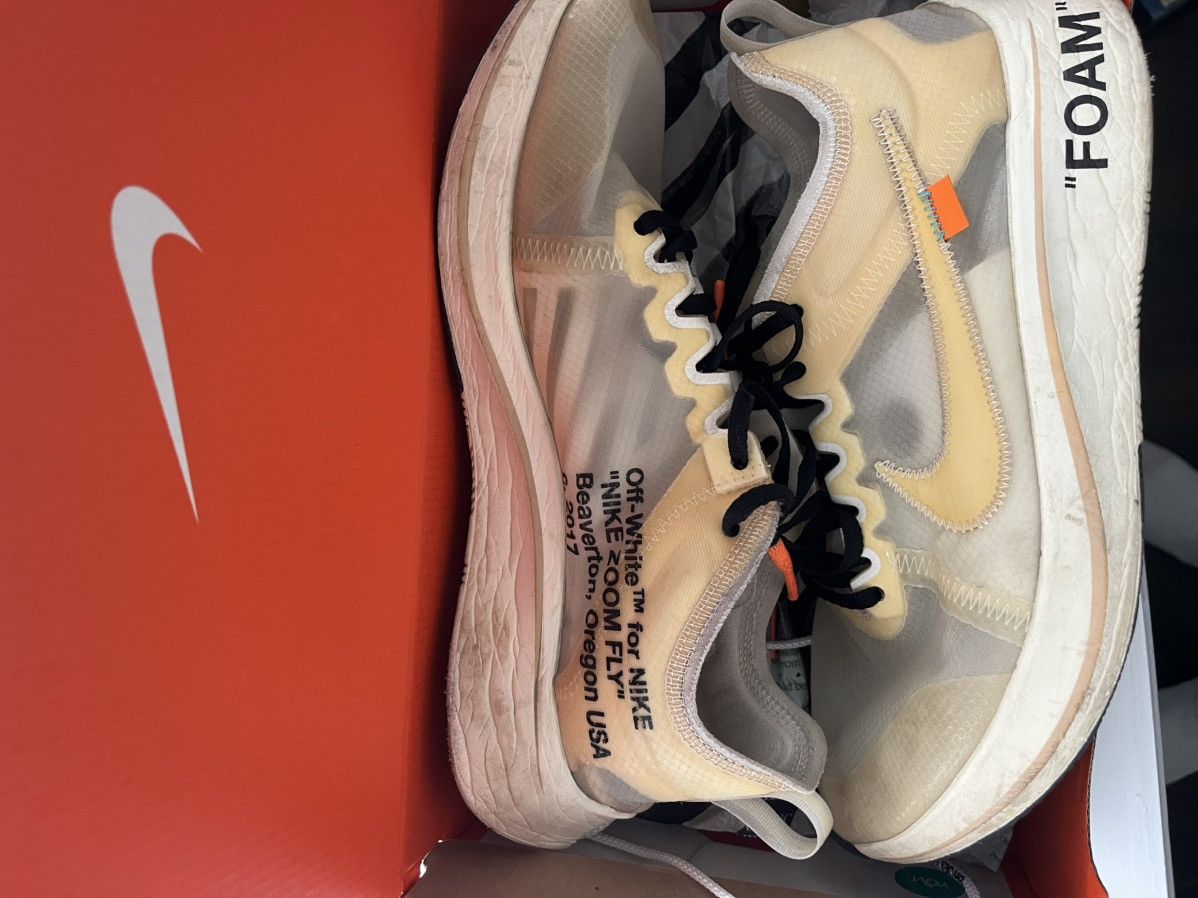 Nike × Off-White The 10: Off-White x Nike Zoomfly Size US 10 / EU 43 - 8 Thumbnail