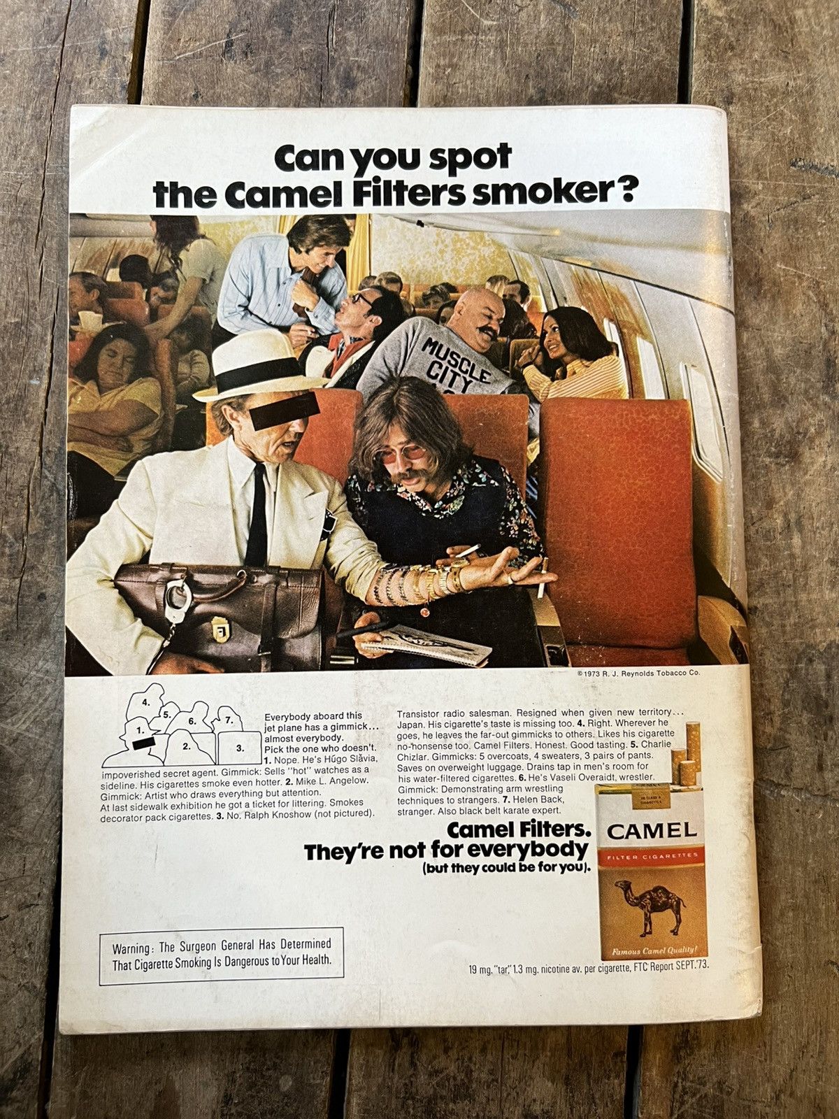 Vintage OUI Magazine “ For The Man of The World ” February 1974 Size ONE SIZE - 2 Thumbnail