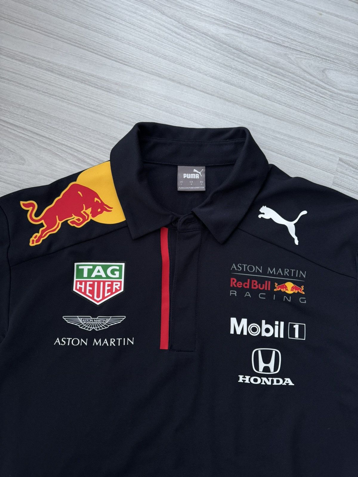 Red Bull Puma Red Bull Formula 1 Racing Jersey Polo Size US L / EU 52-54 / 3 - 6 Thumbnail