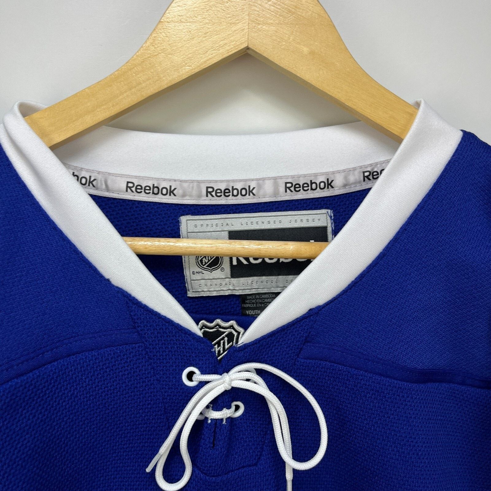 Reebok × Vintage Vintage Toronto Maple Reebok Jonathan Bernier XL Stitched Size US XL / EU 56 / 4 - 3 Thumbnail