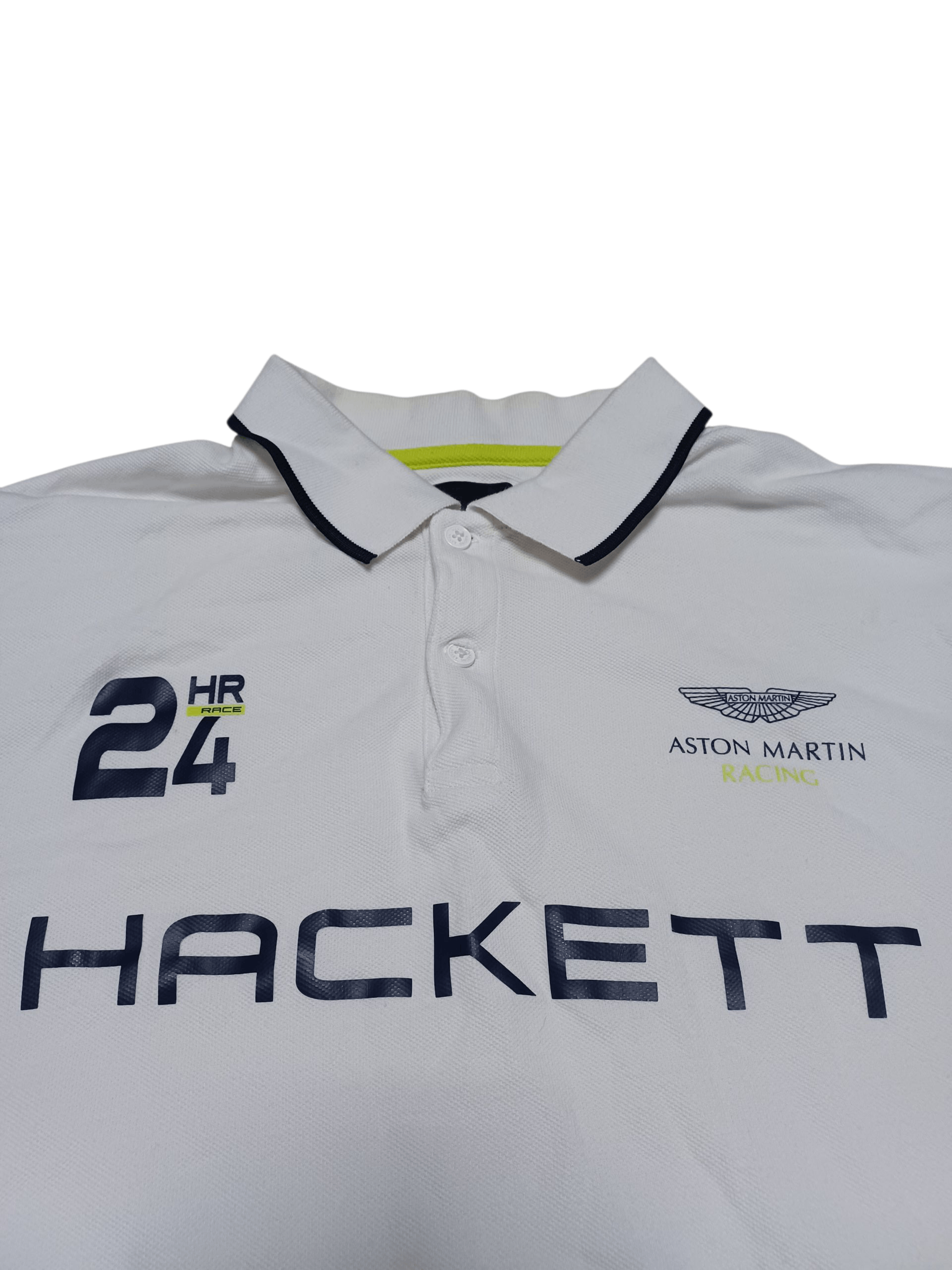 Hackett HACKETT X ASTON MARTIN RACING BIG LOGO LUXURY POLO SHIRT Size US XXL / EU 58 / 5 - 2 Thumbnail