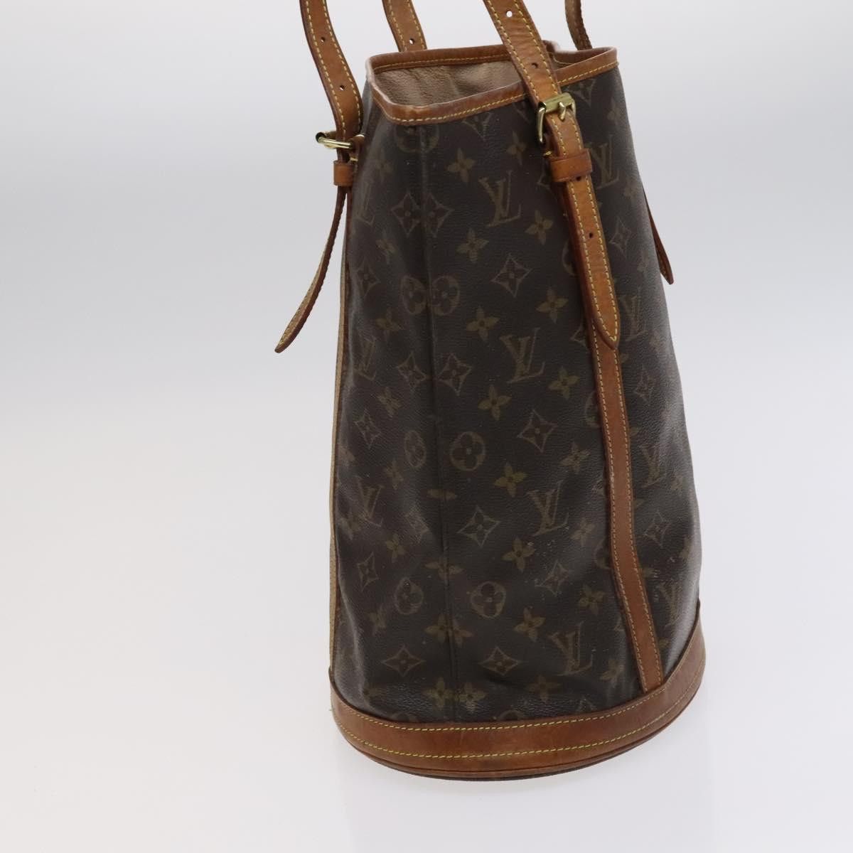 Louis Vuitton LOUIS VUITTON Monogram Bucket GM Shoulder Bag M42236 Size ONE SIZE - 4 Thumbnail
