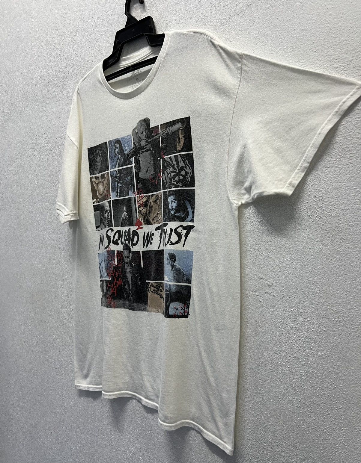 Vintage VINTAGE SUICIDE SQUAD IN SQUAD WE TRUST SHIRT Size US XL / EU 56 / 4 - 4 Thumbnail