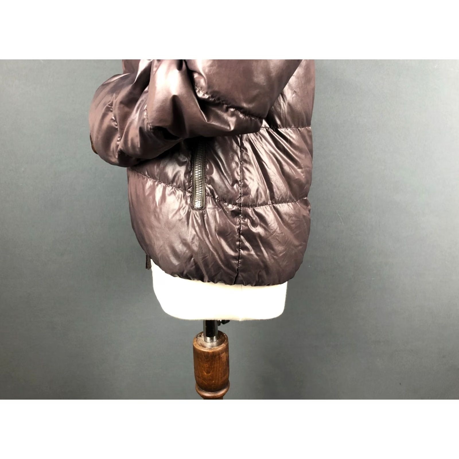 Duvetica Duvetica Jacket Padded Hooded Full Zip Women Brown Polyamide Size L Size L / US 10 / IT 46 - 7 Thumbnail